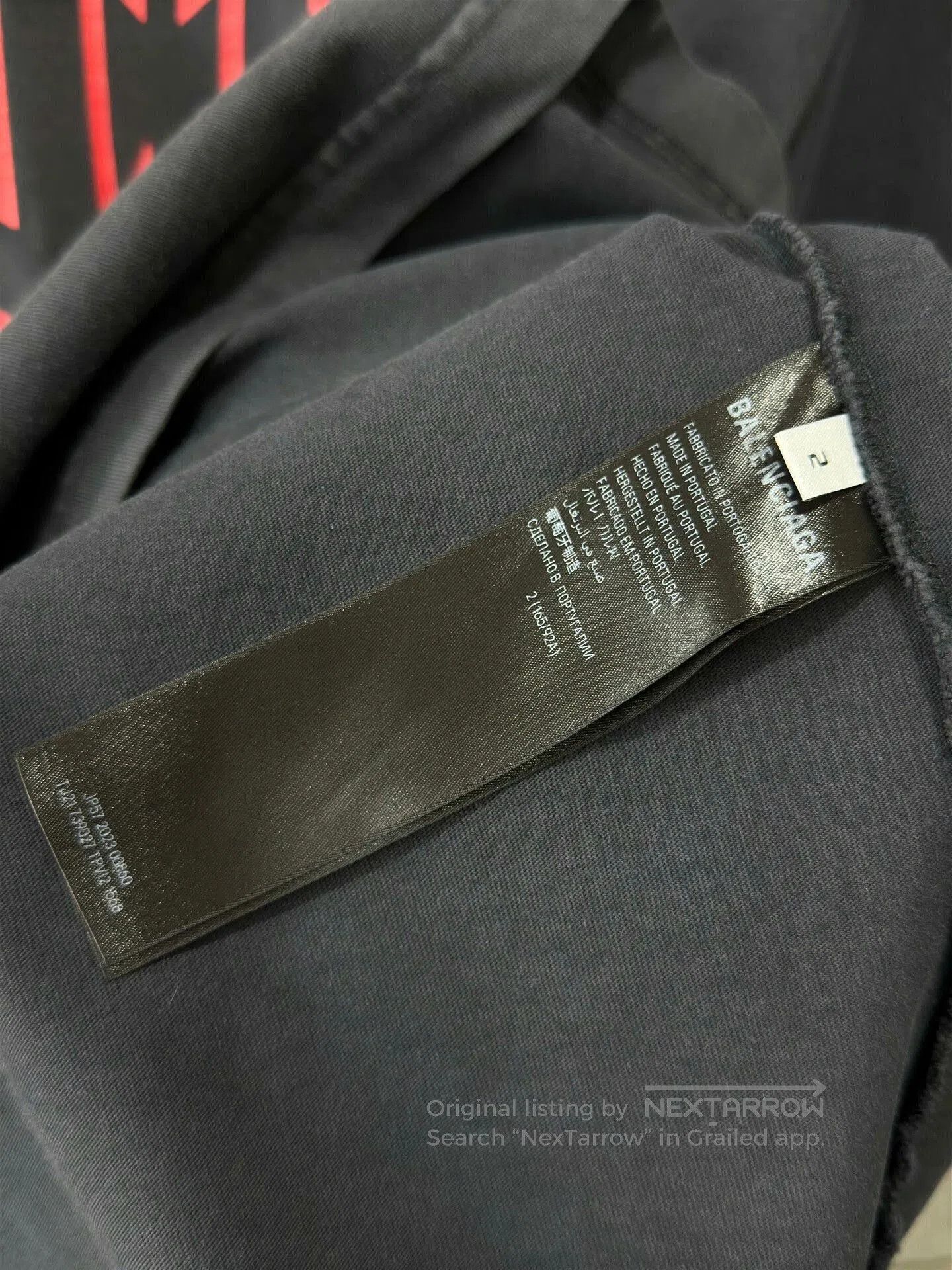 Balenciaga Balenciaga Bitcoin Distressed Longsleeve. Size US S / EU 44-46 / 1 - 7 Thumbnail
