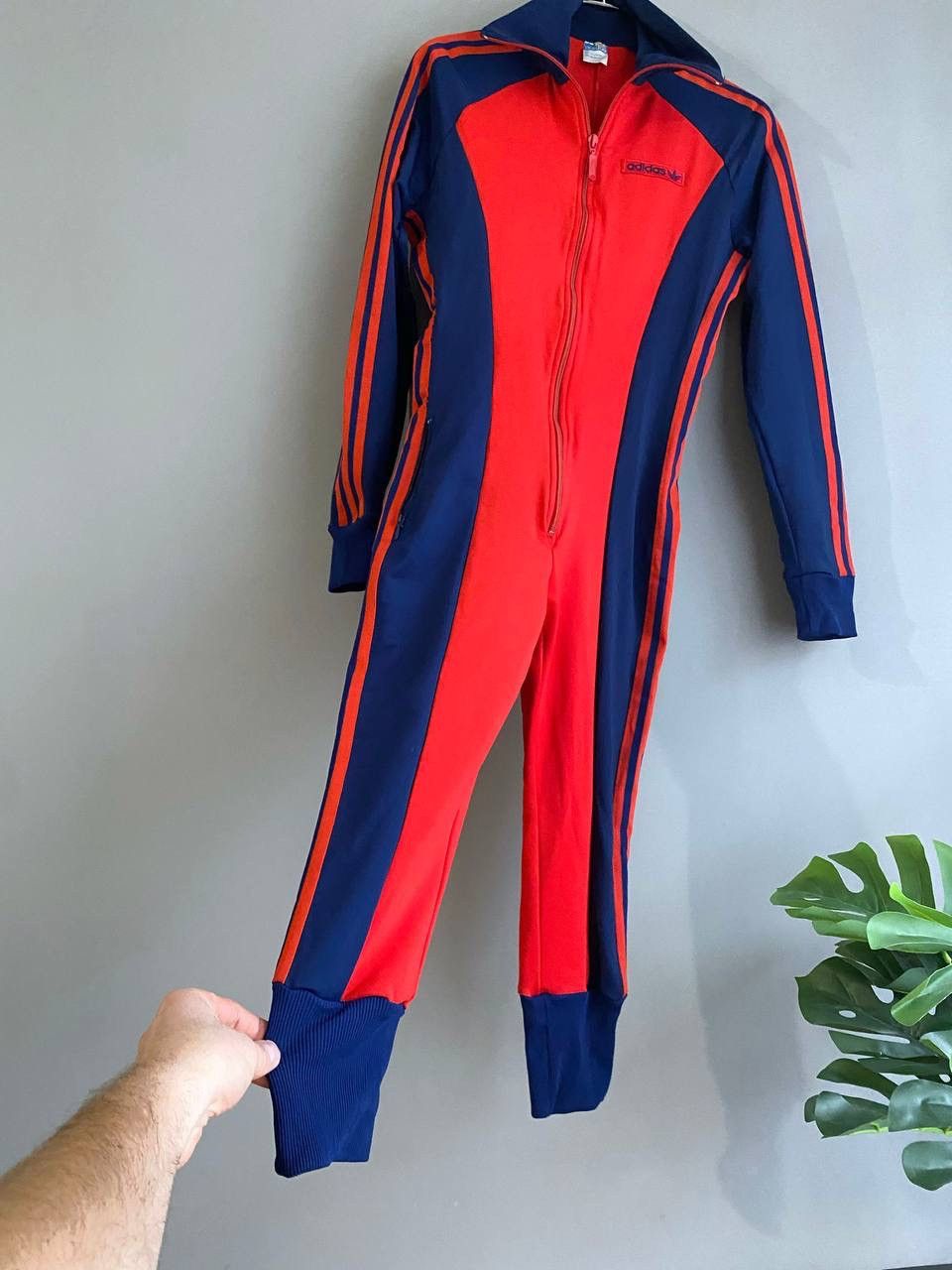 Adidas Vintage Adidas 70s Rare Jumpsuit Overalls West Germany Sz 46 Size 32" / US 10 / IT 46 - 12 Thumbnail