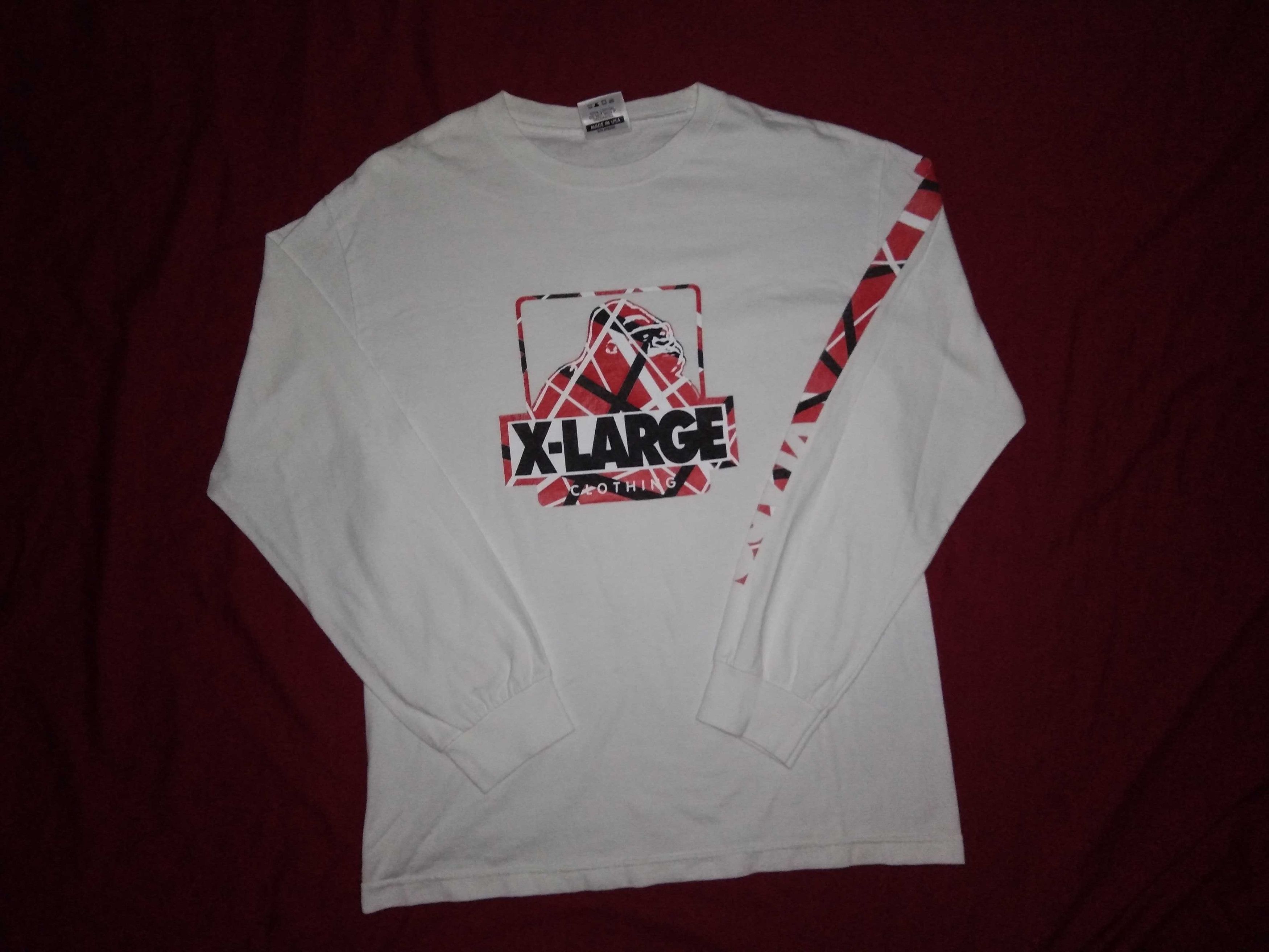 Vintage × Xlarge VTG 2000s XLARGE Eddie Van Halen 🎸tshirt rock streetwear Size US M / EU 48-50 / 2 - 3 Thumbnail