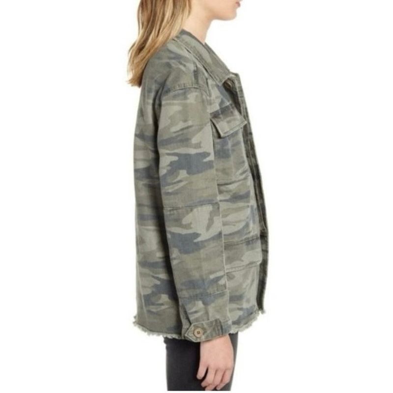 Treasure & Bond TREASURE & BOND Camo Military Style Button Up Utility Jacket Size M / US 6-8 / IT 42-44 - 17 Thumbnail