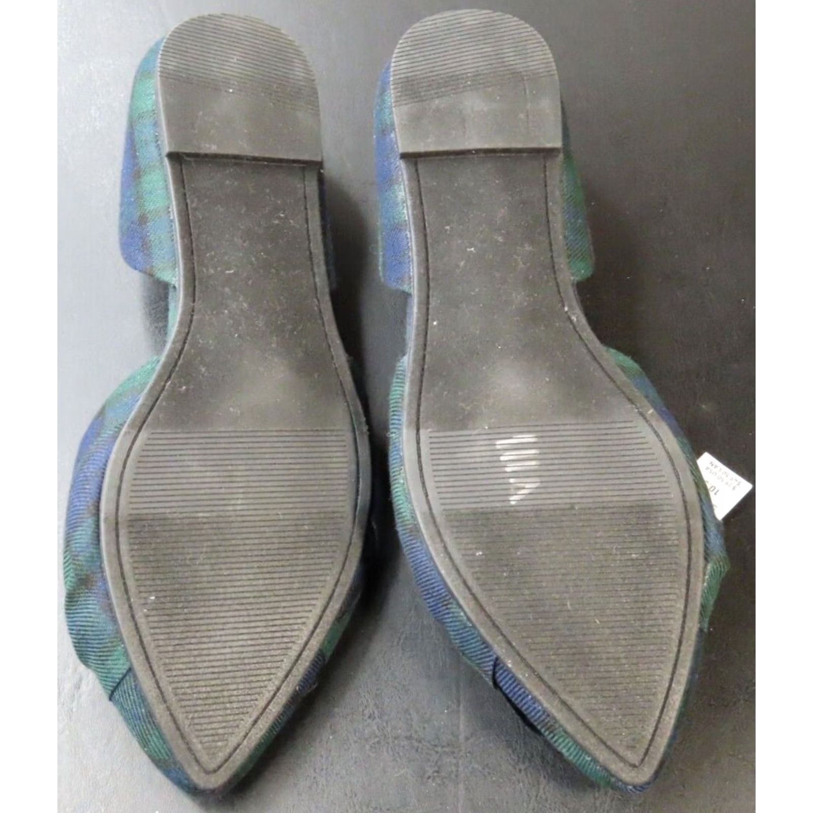 Torrid VINTAGE Torrid Blue Plaid Bow Pointed Toes Womens 10.5WW Size US 11 / IT 41 - 6 Thumbnail