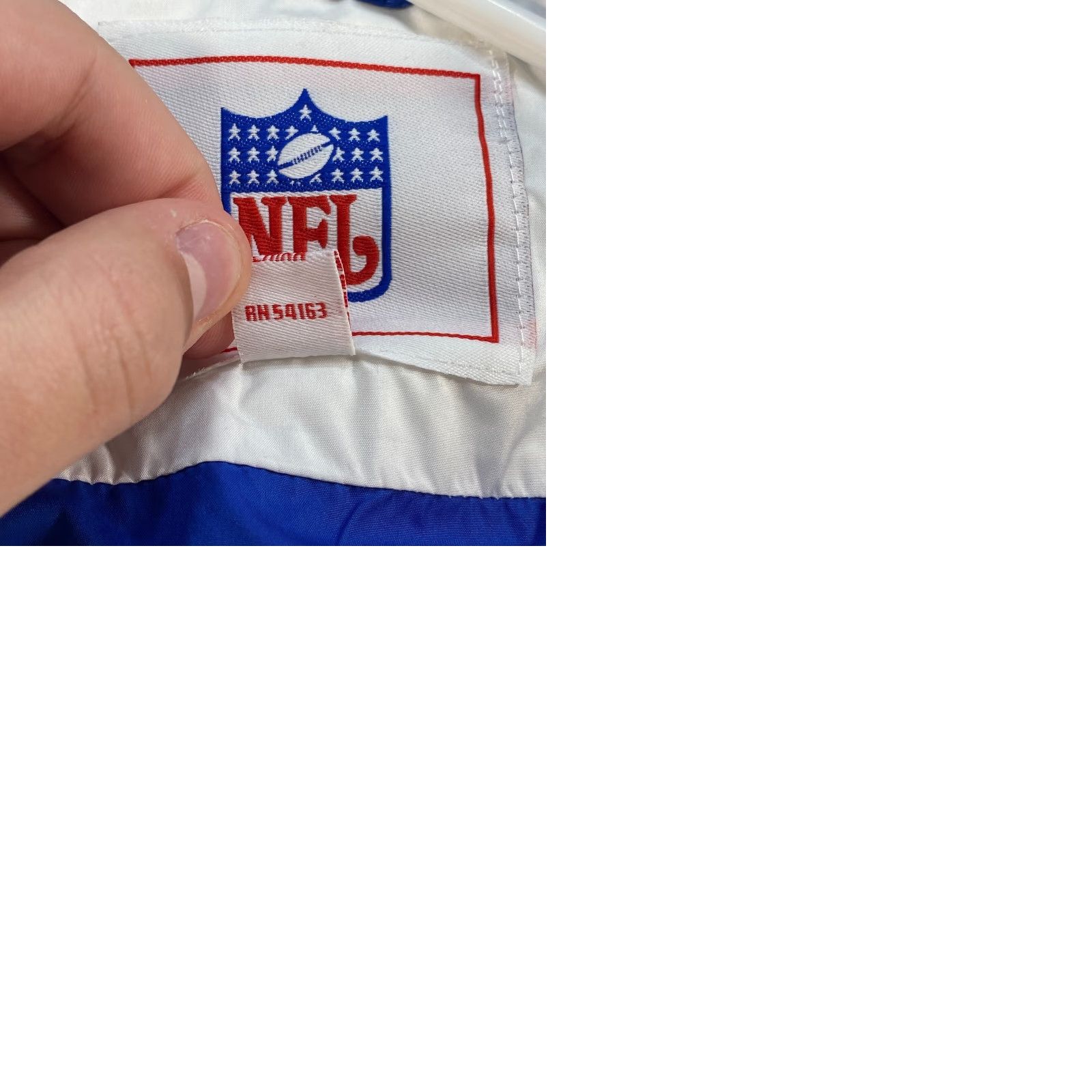NFL VINTAGE Detroit Lions Mens XXL NFL Full Zip Windbreaker Track Jacket Size US XXL / EU 58 / 5 - 9 Thumbnail