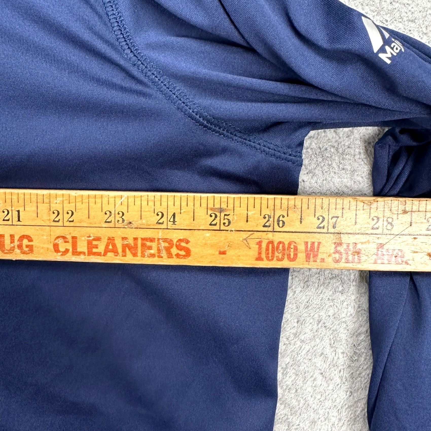 Vintage Cleveland Cavaliers Men Pullover Shirt 2XL Blue Quarter Zip Long Sleeve Majestic Size US XXL / EU 58 / 5 - 7 Thumbnail