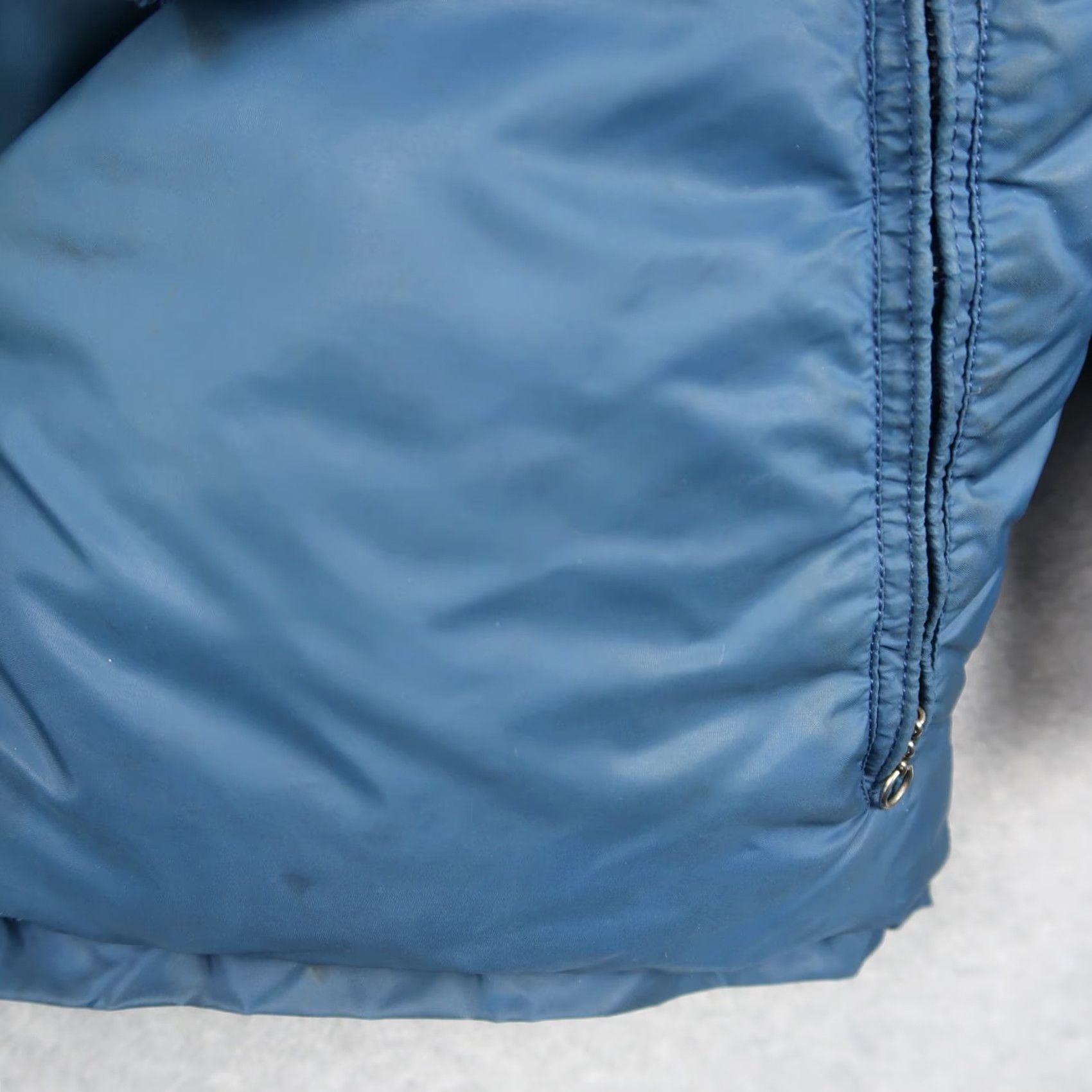 CO VINTAGE Gerry Ski Jacket Down Parka Blue L Mens Parka Ski Jacket 60s 1960s Down Puffer Size US L / EU 52-54 / 3 - 6 Thumbnail