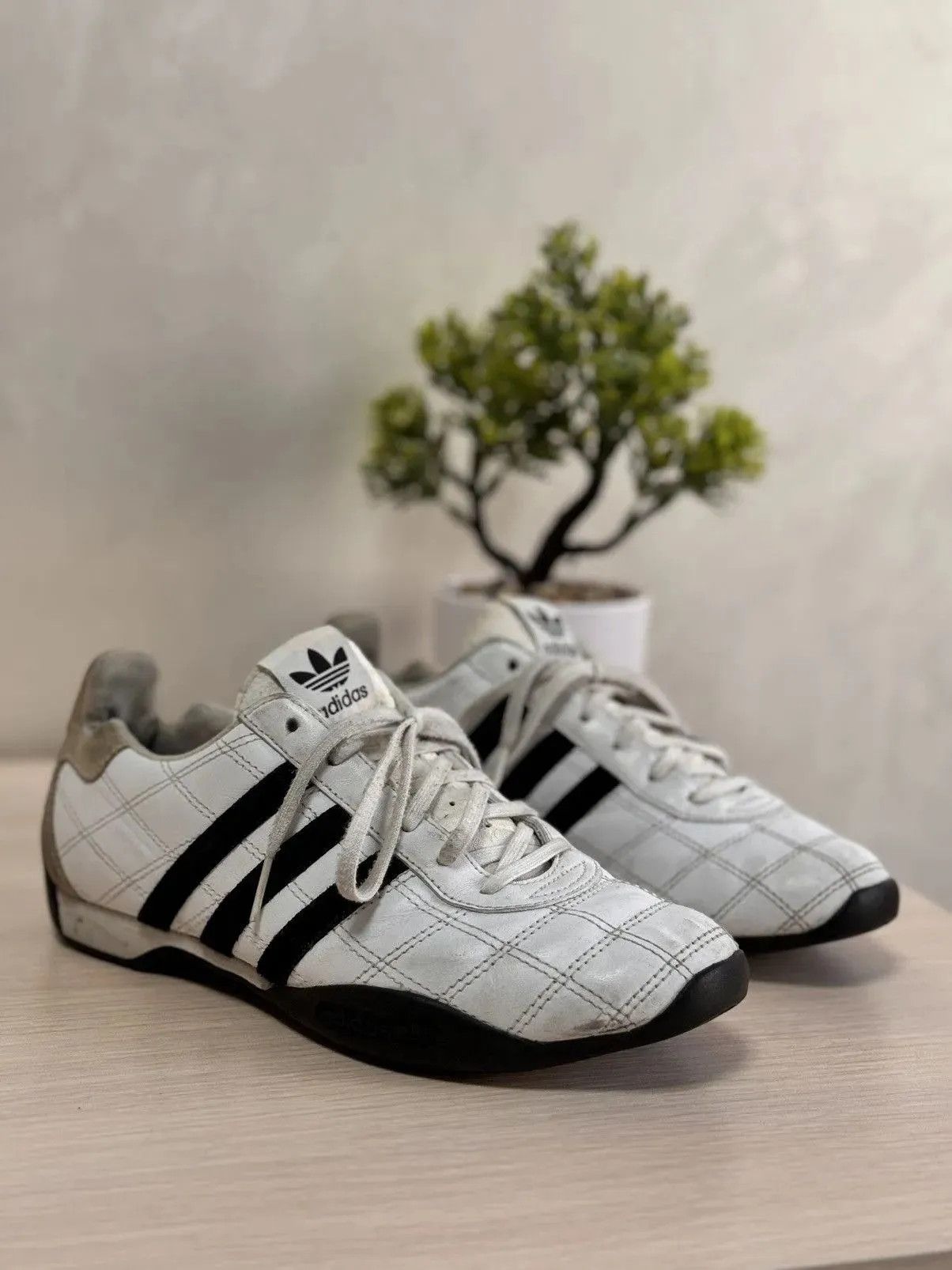 Adidas × Vintage VINTAGE TUSCANY LEATHER SHOES SNEAKERS Y2K F1 Moto Size US 6 / IT 36 - 3 Thumbnail
