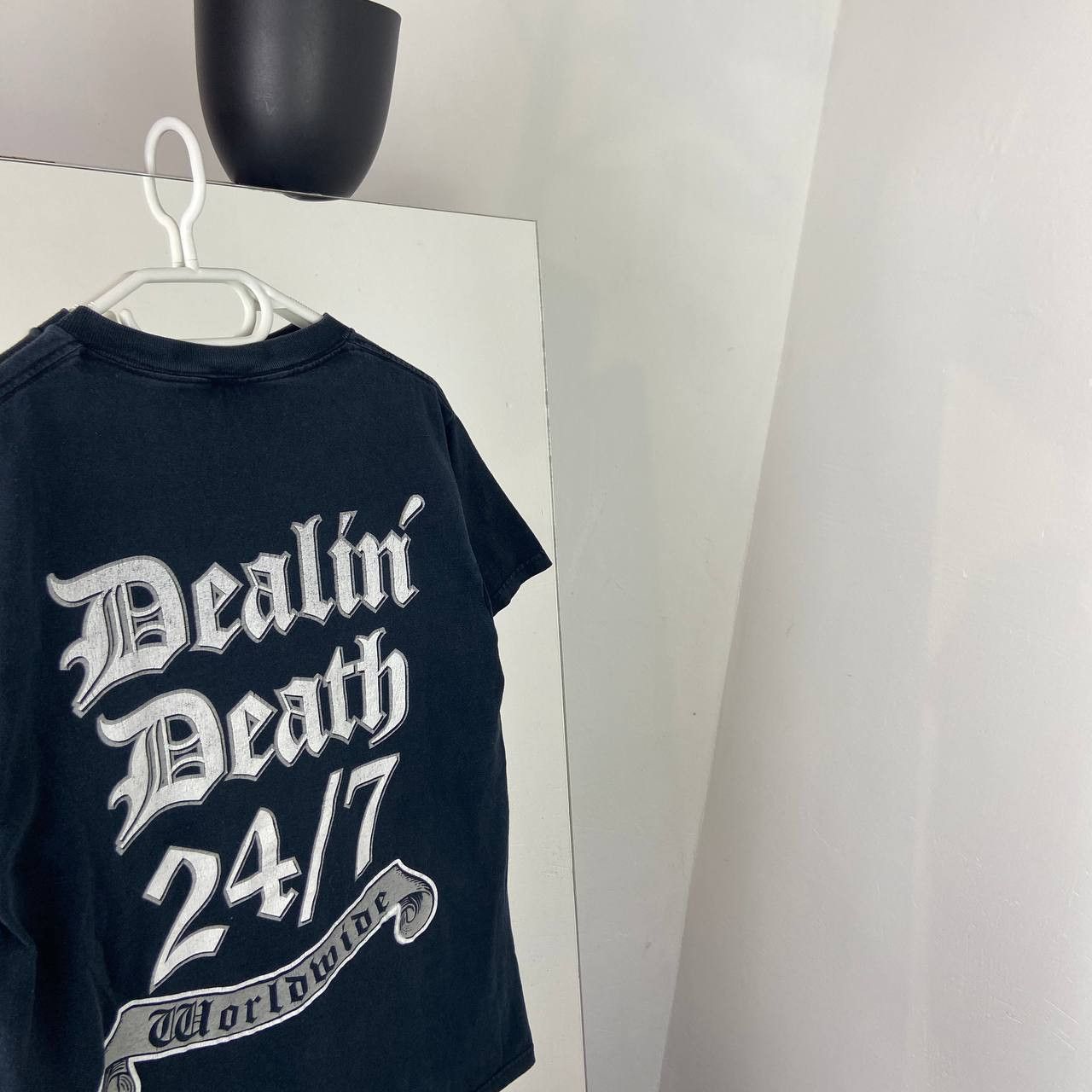 Band Tees Black Label Society Vintage T-Shirt Skull Dealin Death 24/7 Size US S / EU 44-46 / 1 - 8 Thumbnail