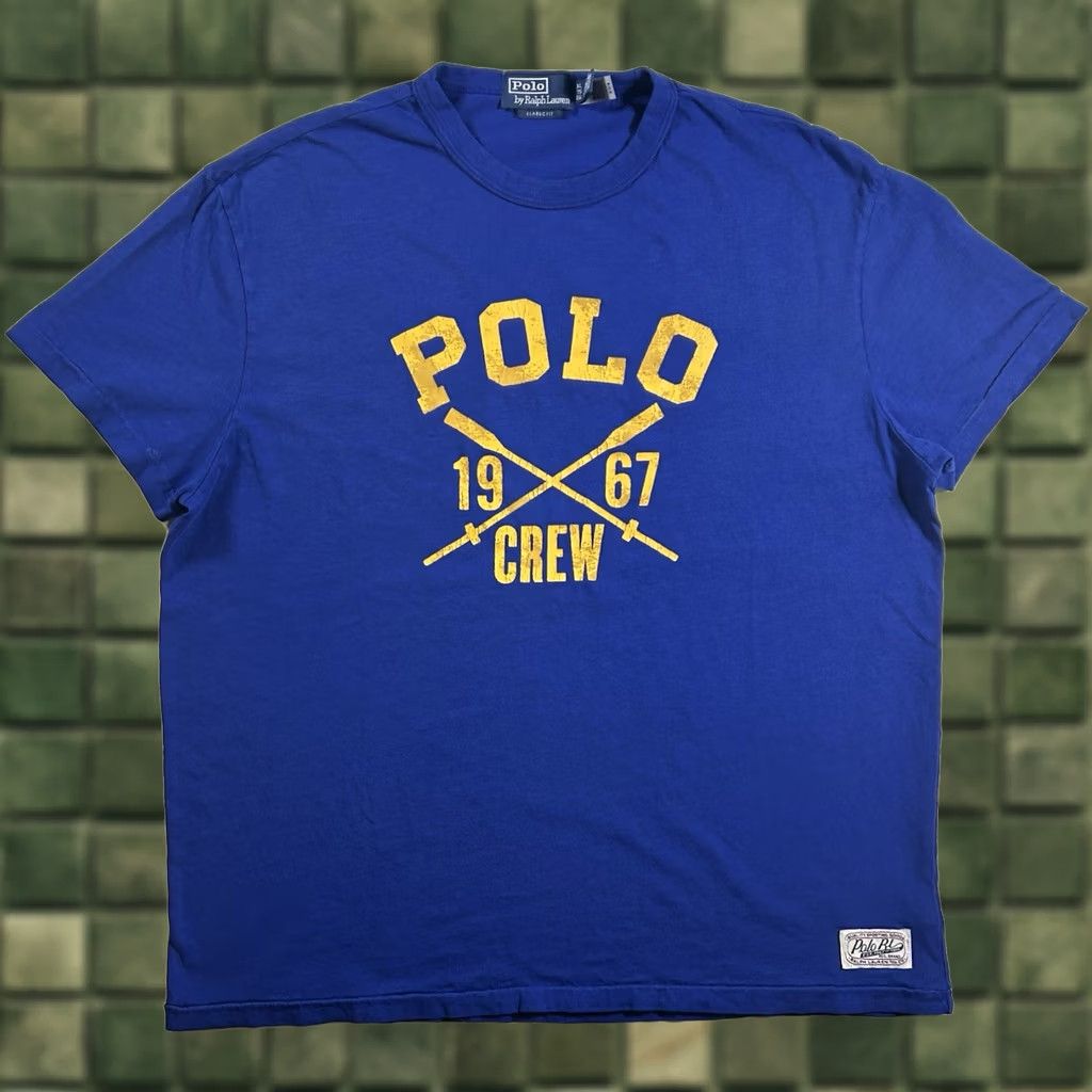 Polo Ralph Lauren Polo Crew 1967 Polo Ralph Lauren Men’s T-Shirt XL Blue Size US XL / EU 56 / 4 - 1 Thumbnail