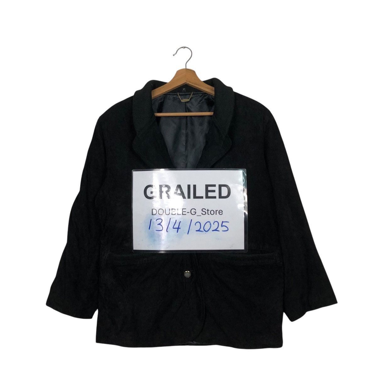Japanese Brand 📌Rich Black Vintage Leather Jacket Prinzipal Issey Miyake Size US M / EU 48-50 / 2 - 1 Thumbnail