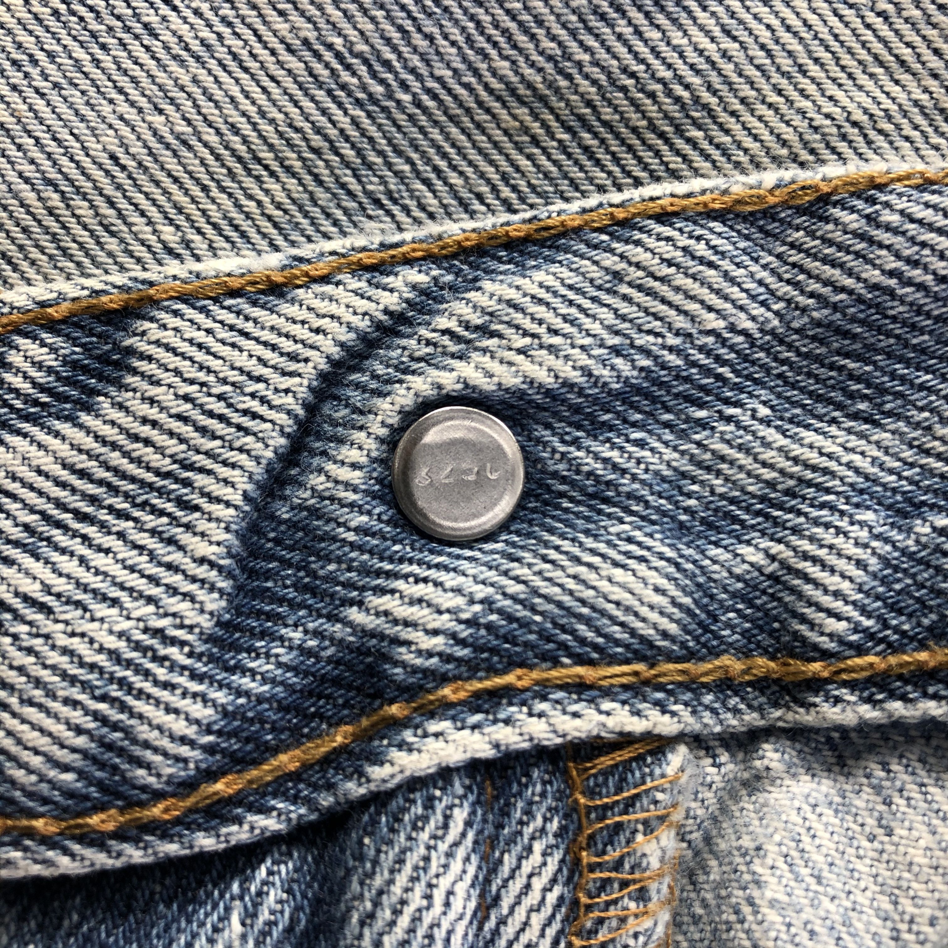 Levi's Vintage Blue Wash Levis 505 Jeans-J3152 Size US 34 / EU 50 - 11 Thumbnail