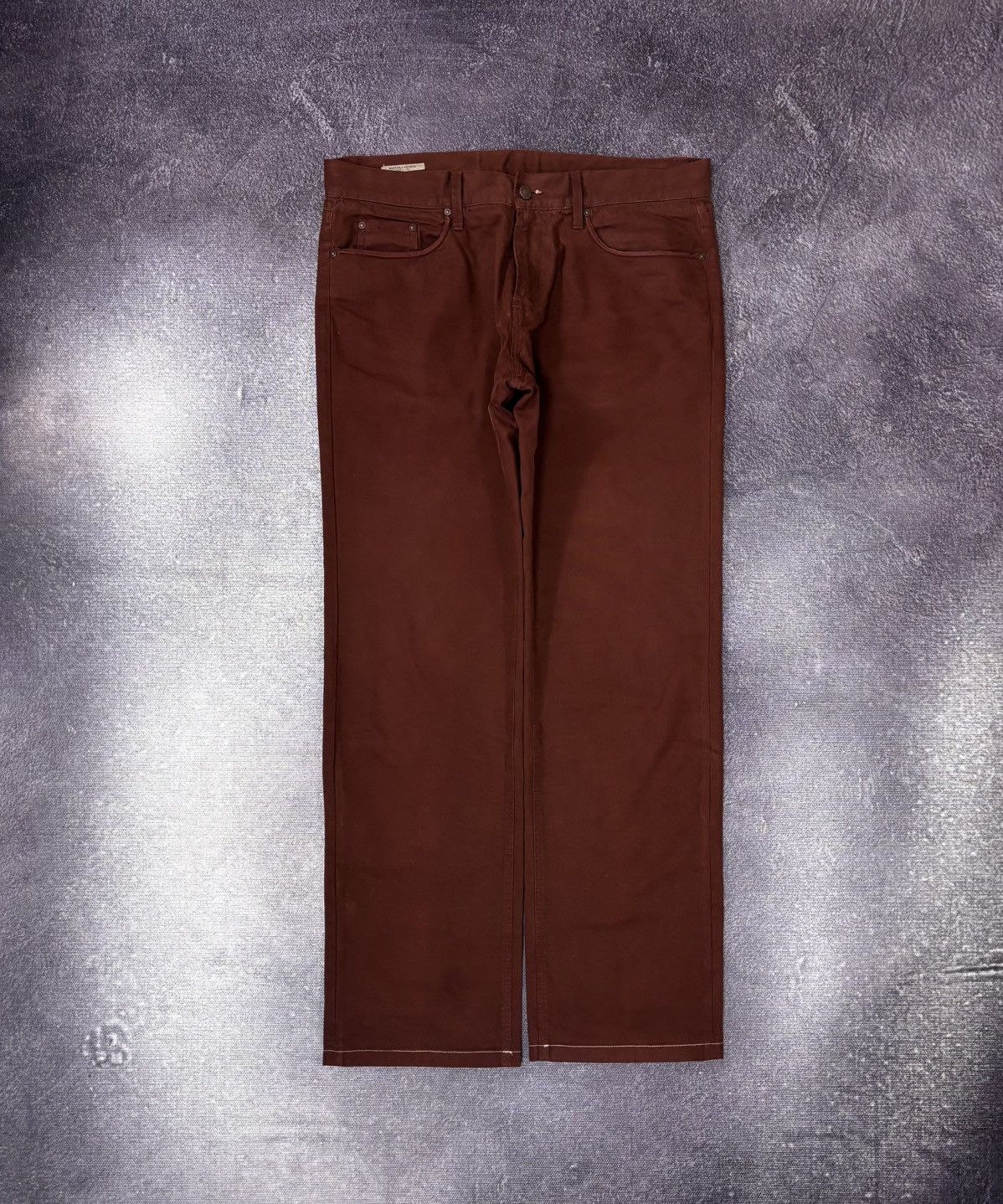 Bottega Veneta Bottega Veneta Men’s Relaxed Loose Fit Coral Brown Jeans Size US 36 / EU 52 - 1 Thumbnail