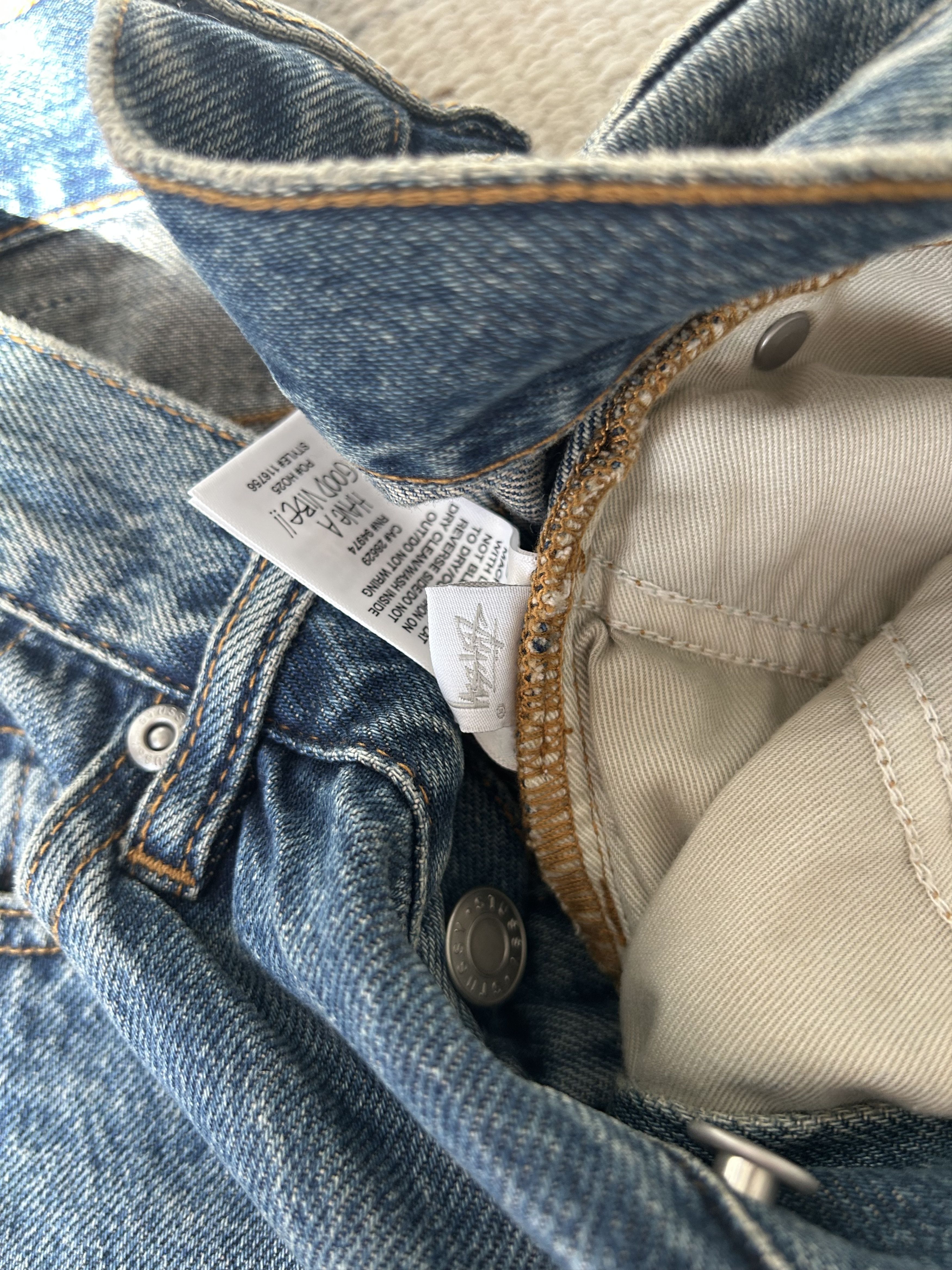 Stussy Stussy new classic jean denim - vintage mid wash Size US 30 / EU 46 - 13 Thumbnail