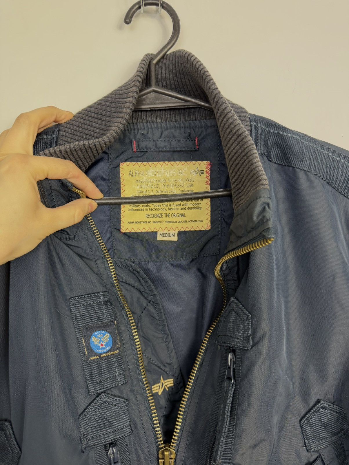 Alpha Industries Alpha Industries Prop 352 Bomber Jacket Army Military Flyers Size US M / EU 48-50 / 2 - 4 Thumbnail