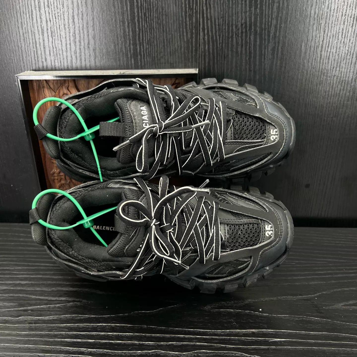 Balenciaga Balenciaga Track Black Size 35 OG Box Mint Size US 4.5 / IT 34.5 - 8 Thumbnail