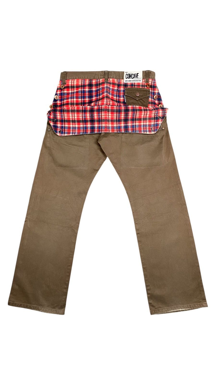 Japanese Brand Concave Attempt Checkered Hip Pant Size US 32 / EU 48 - 1 Thumbnail