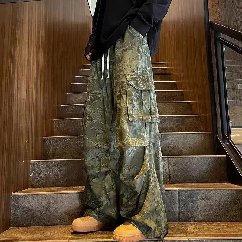 Japanese Brand American Camouflage Multi-Pocket Casual Pants Size US 32 / EU 48 - 1 Thumbnail