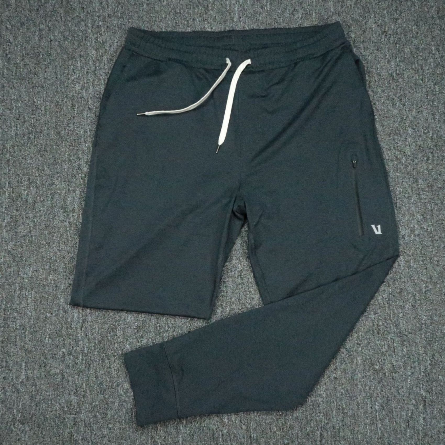 Vuori Vuori Pants Mens L Blue Sunday Performance Jogger Zip Pocket Stretch Pockets Athletic Regular Listed Size US 33 - 2 Thumbnail
