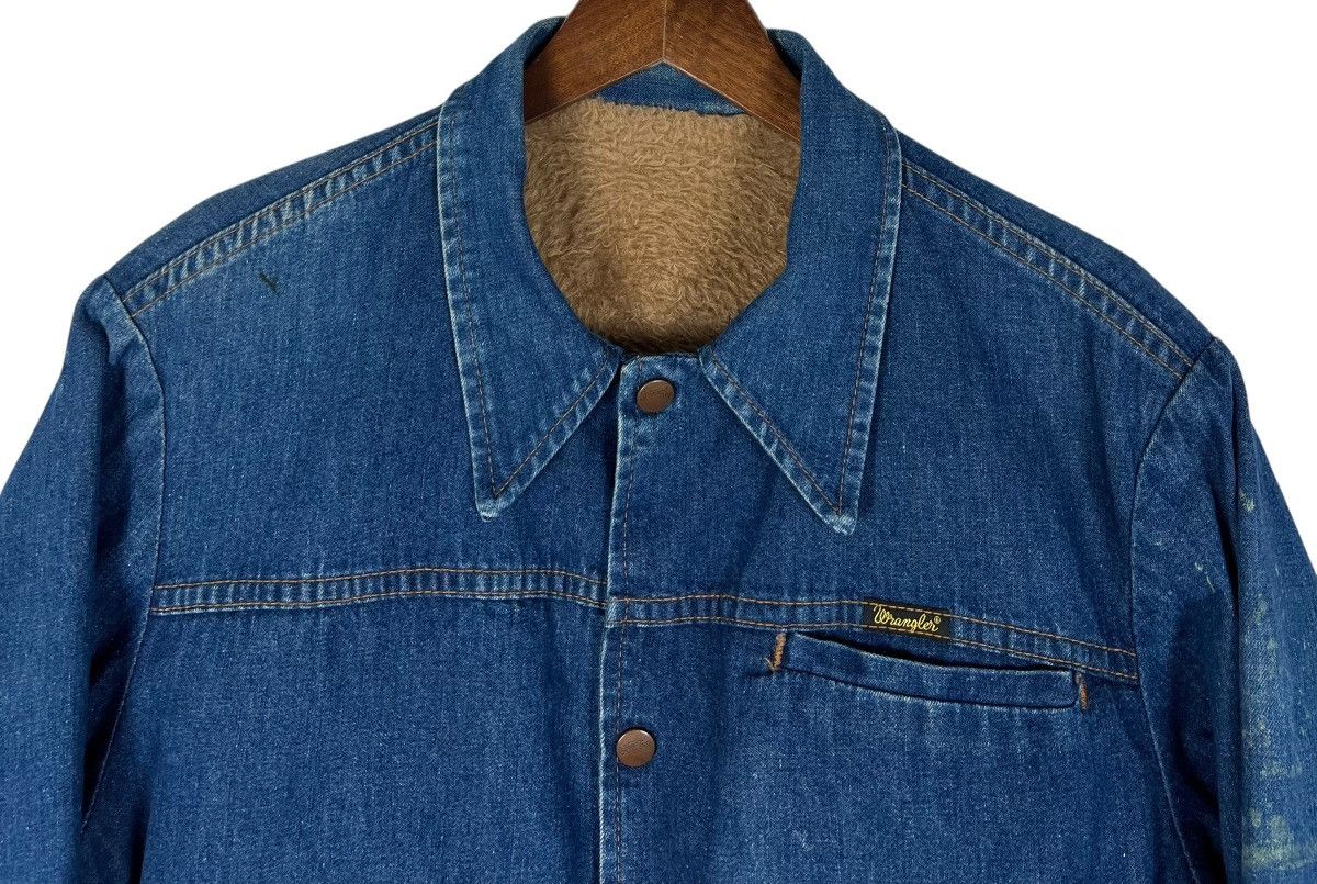 Wrangler 70s-80s Vintage Wrangler 229MJL Denim Bomber Jacket Size US M / EU 48-50 / 2 - 6 Thumbnail