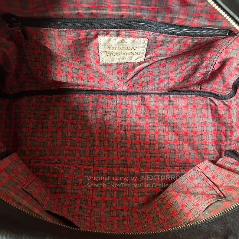Vivienne Westwood Vivienne Westwood size os Red Plaid Square Bag Size ONE SIZE - 9 Thumbnail