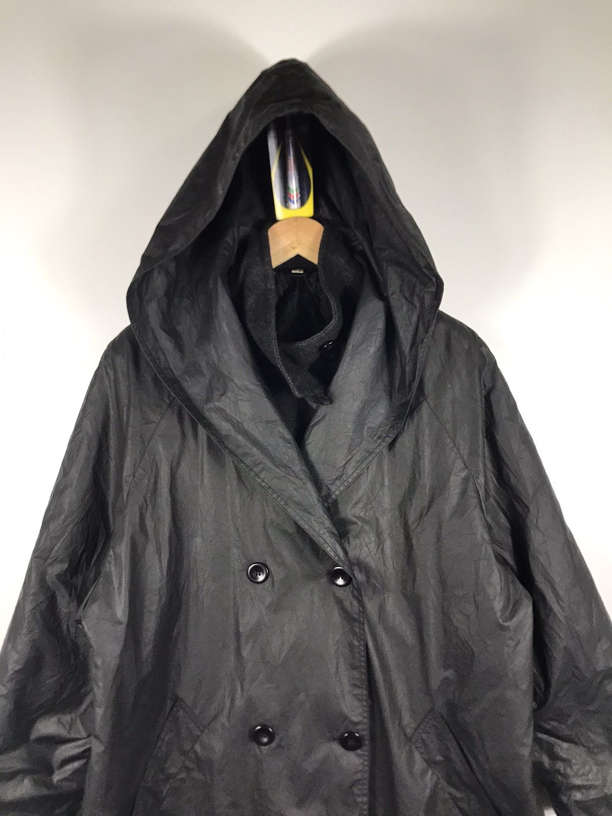 Japanese Brand 🔥Sideway Hooded Double Breast Coat Jacket Size US M / EU 48-50 / 2 - 6 Thumbnail