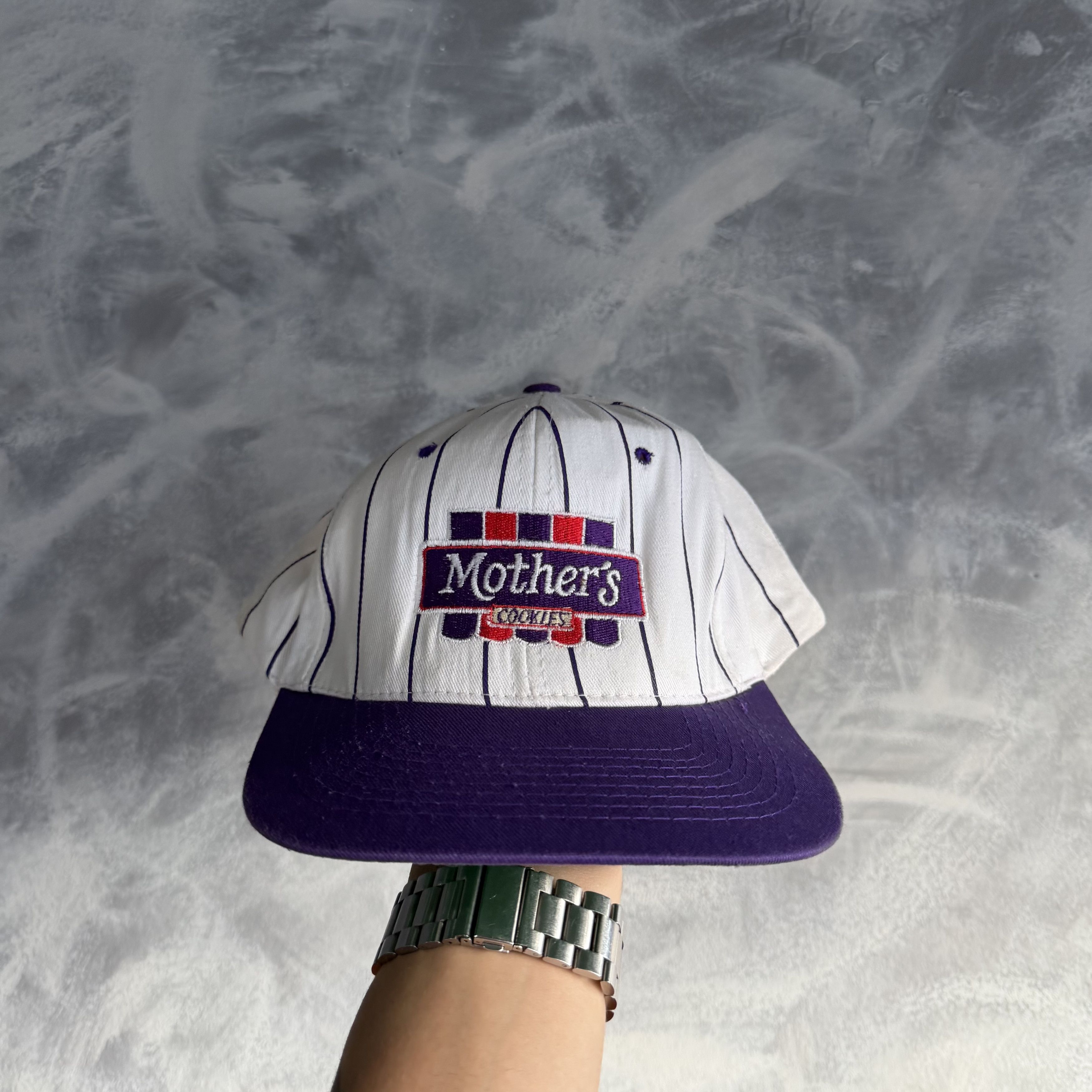 Other Mother's Cookies Snapback Hat Purple & Green Size ONE SIZE - 1 Thumbnail