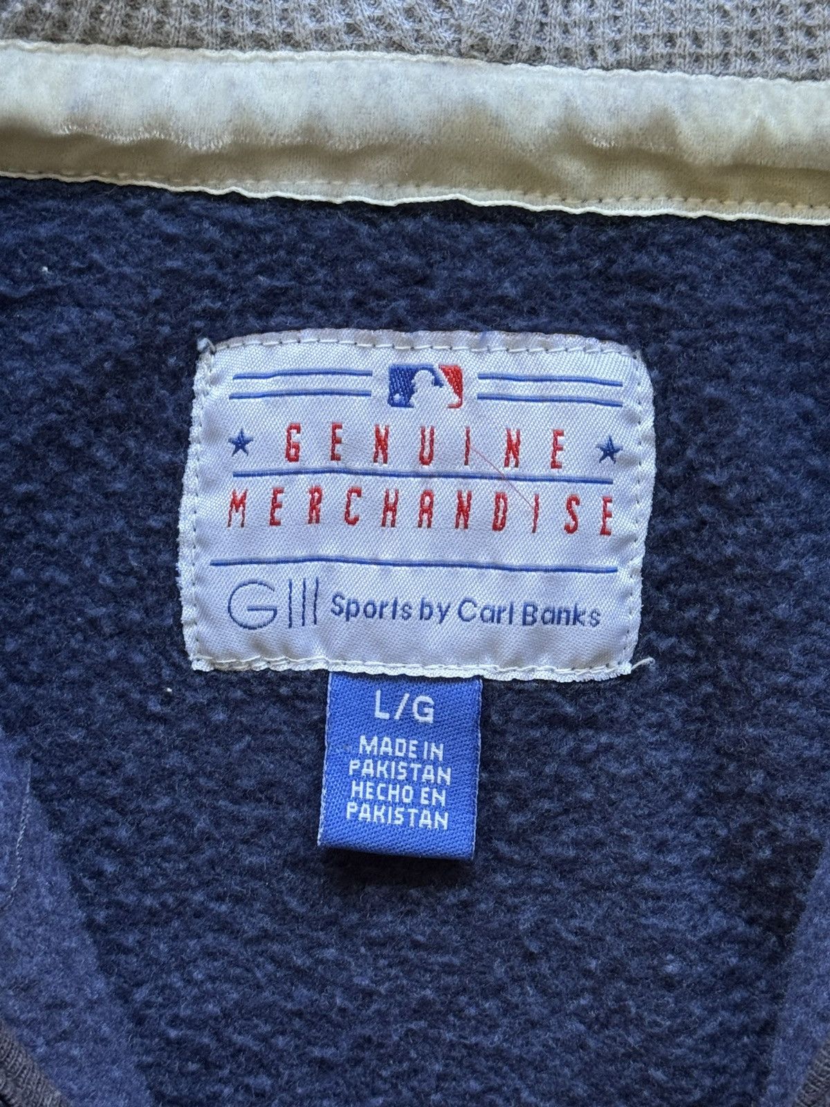 MLB Retro Detroit Tigers MLB Navy Full Zip Up Hoodie Sweatshirt Size US L / EU 52-54 / 3 - 6 Thumbnail