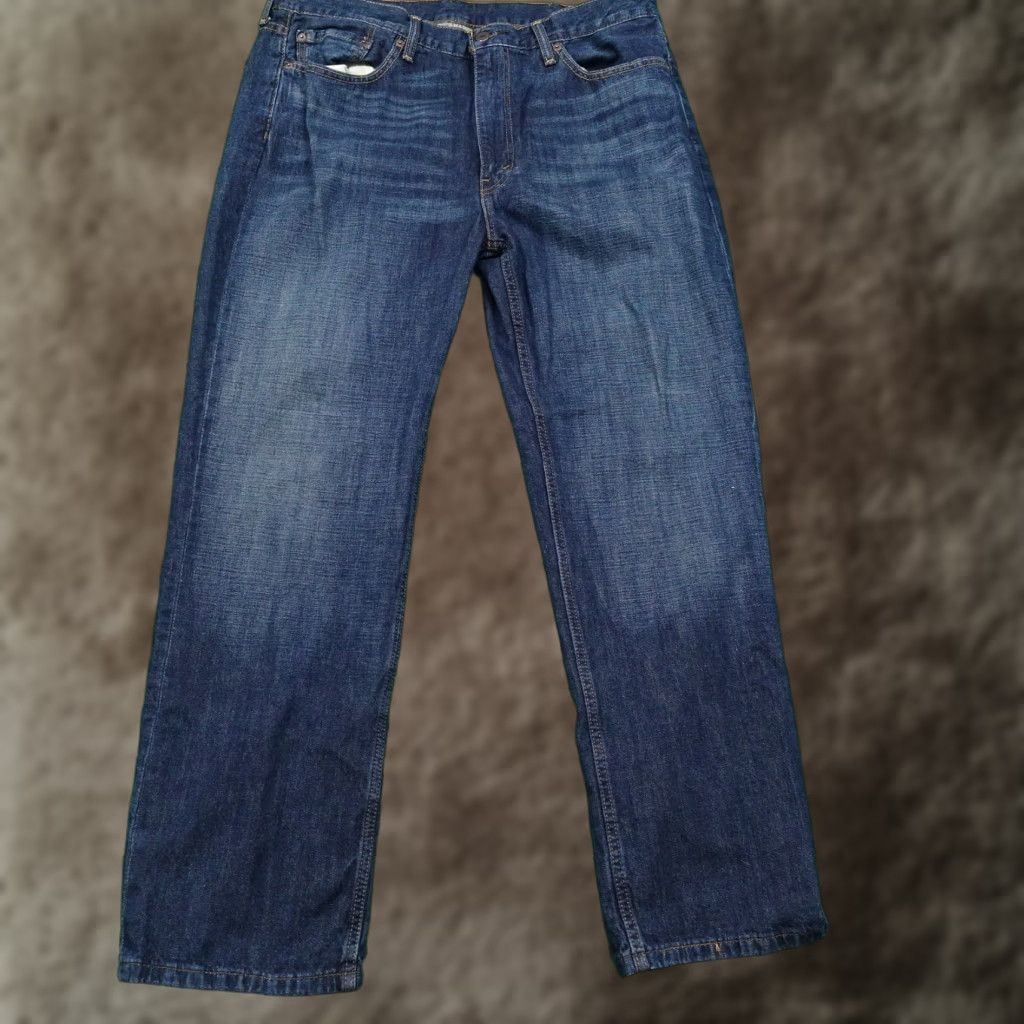 Levi's LEVI'S 514 Slim Straight Dark Wash Jeans Mens Size 38x30 Blue Denim Size US 38 / EU 54 - 1 Thumbnail