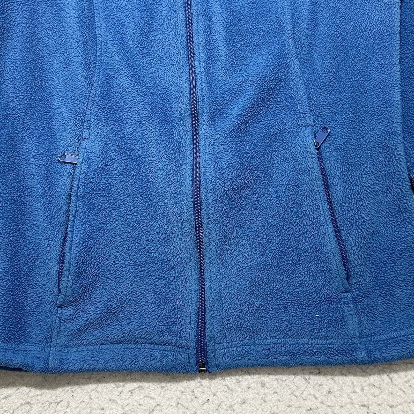 Columbia Columbia Small Blue Full Zip Fleece High Neck Sweatshirt Size S / US 4 / IT 40 - 7 Thumbnail
