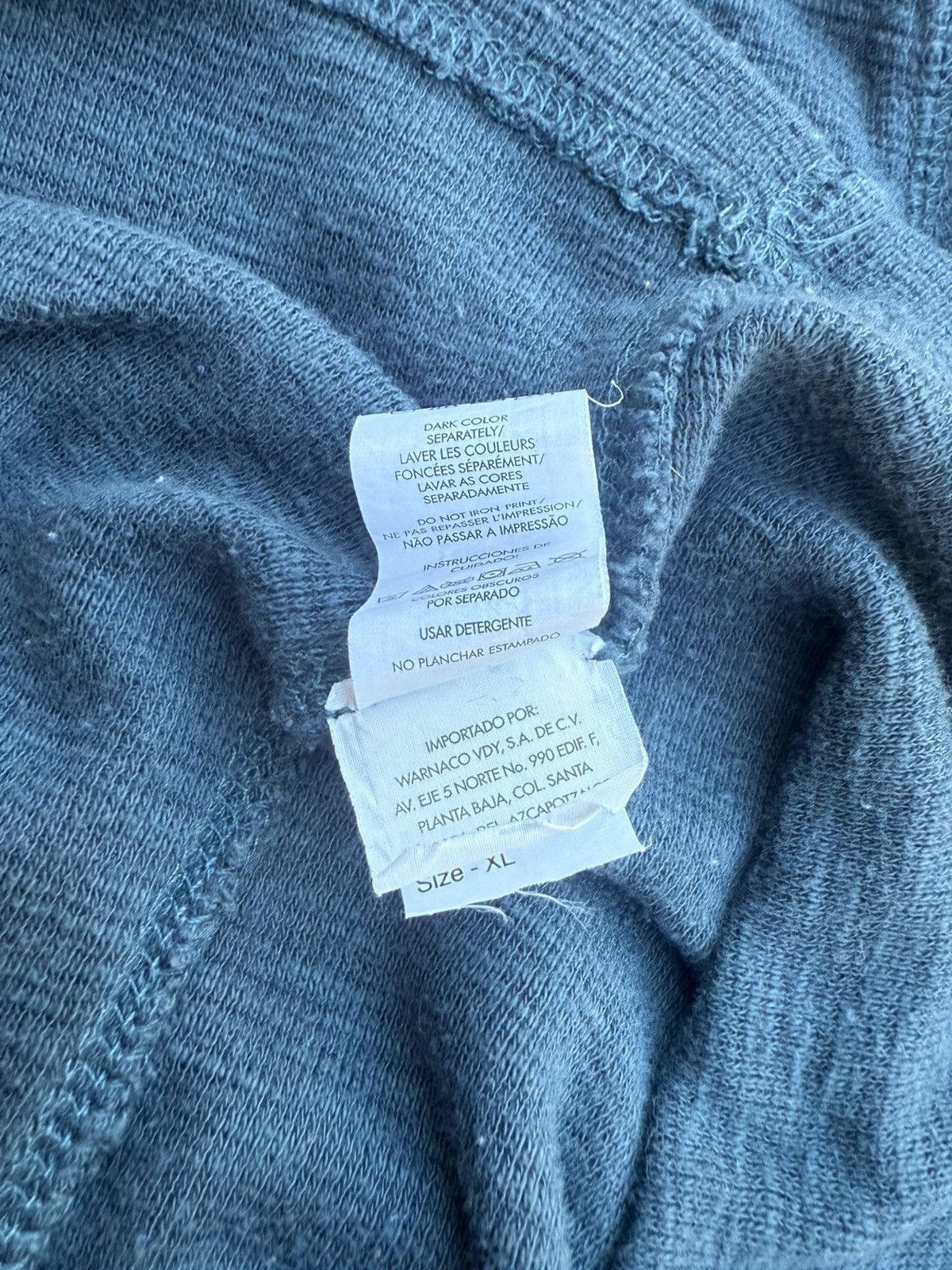 Calvin Klein Calvin Klein Sweater Shirt Top 1/4 Quarter Zip Pullover Blue Size US XL / EU 56 / 4 - 10 Thumbnail
