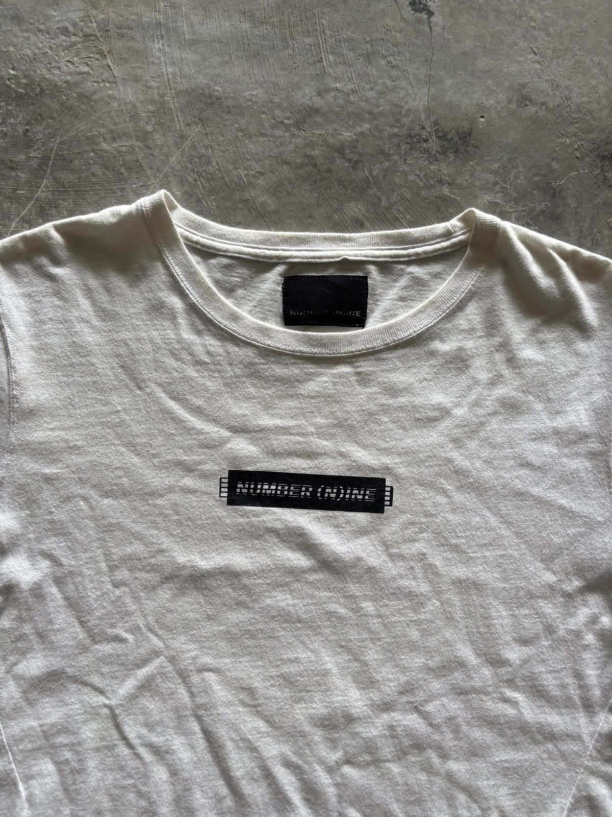 Number (N)ine NUMBER NINE LOGO CHEST JAPANESE DESIGNER BRAND Size US M / EU 48-50 / 2 - 6 Thumbnail