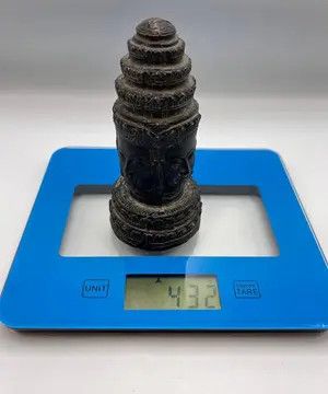Vintage Vintage Buddha Figure Shiva Head Statue Buddhism Art Bronze Size ONE SIZE - 7 Thumbnail