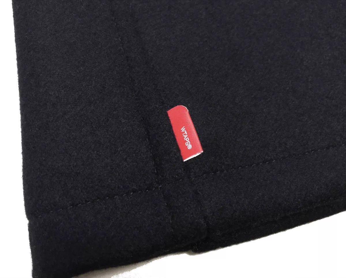 Wtaps WTAPS BLACK WATCH COAT Black Wool S Worn Once Size US S / EU 44-46 / 1 - 7 Thumbnail