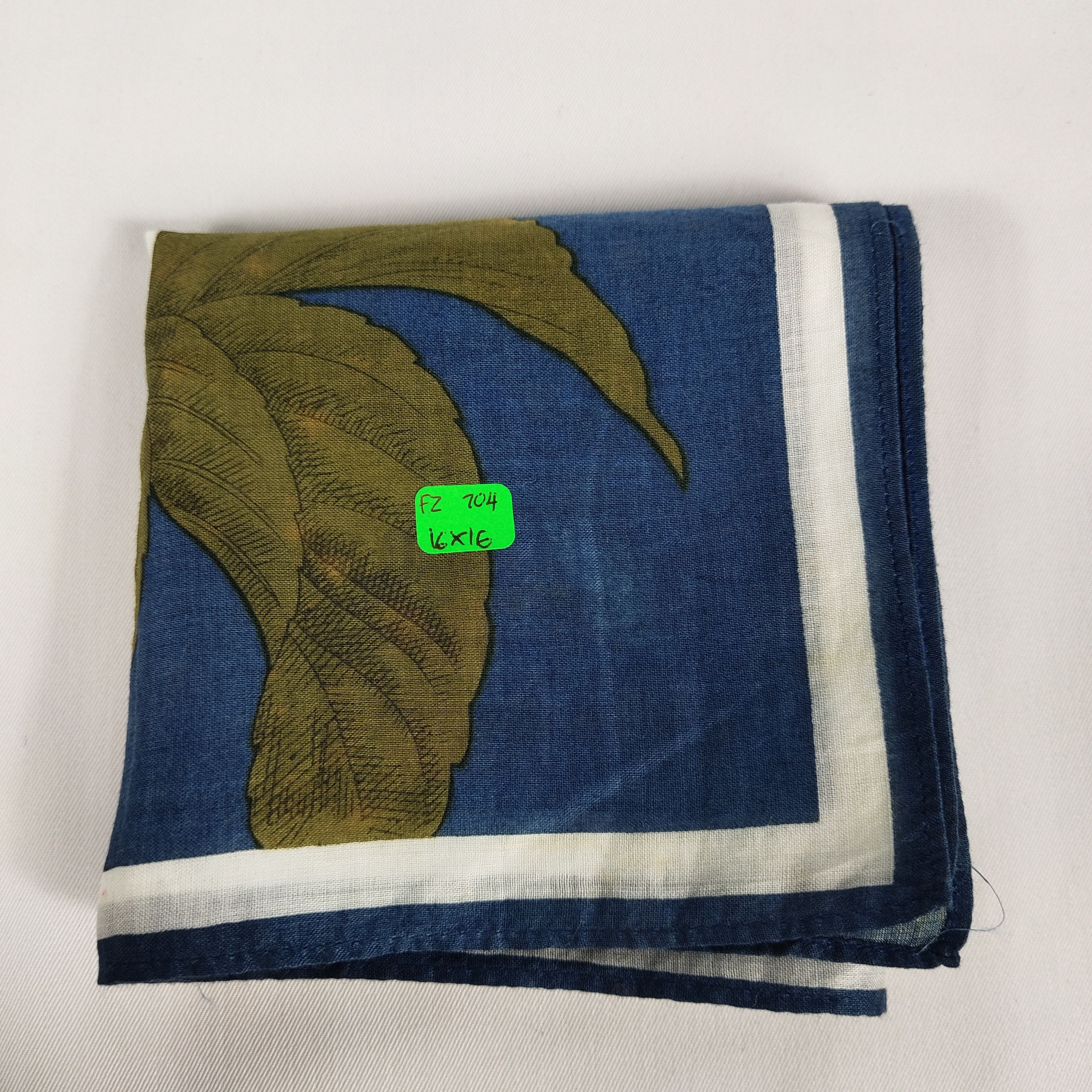 Hanae Mori × Vintage Hanae Mori Handkerchief / Neckerchief / Bandana FZ704 Size ONE SIZE - 2 Thumbnail