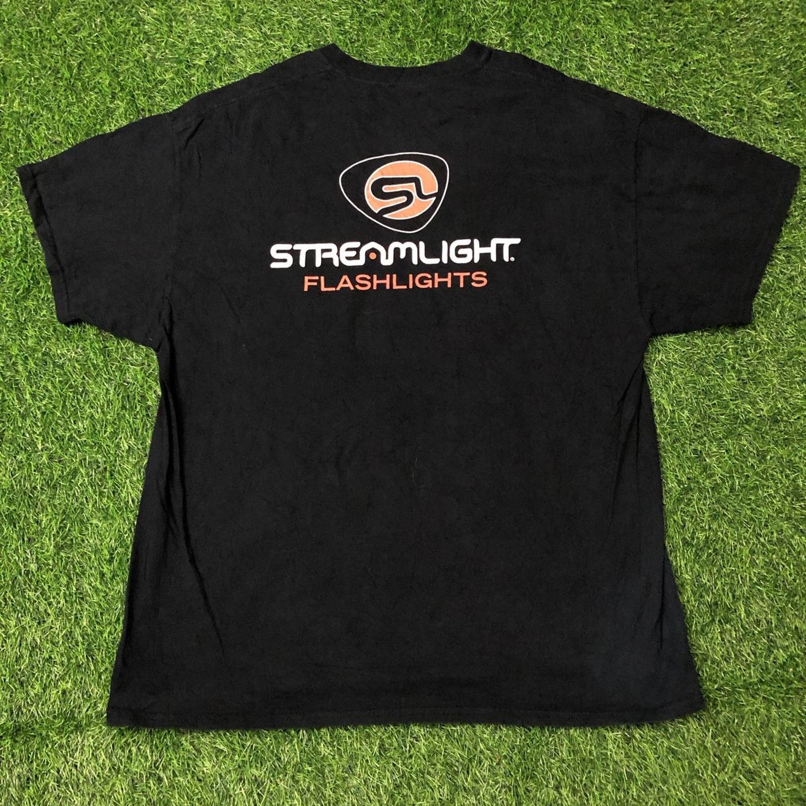 Other Men’s Black Vintage Streamlight Flashlight Graphic Tee Size US XL / EU 56 / 4 - 2 Thumbnail