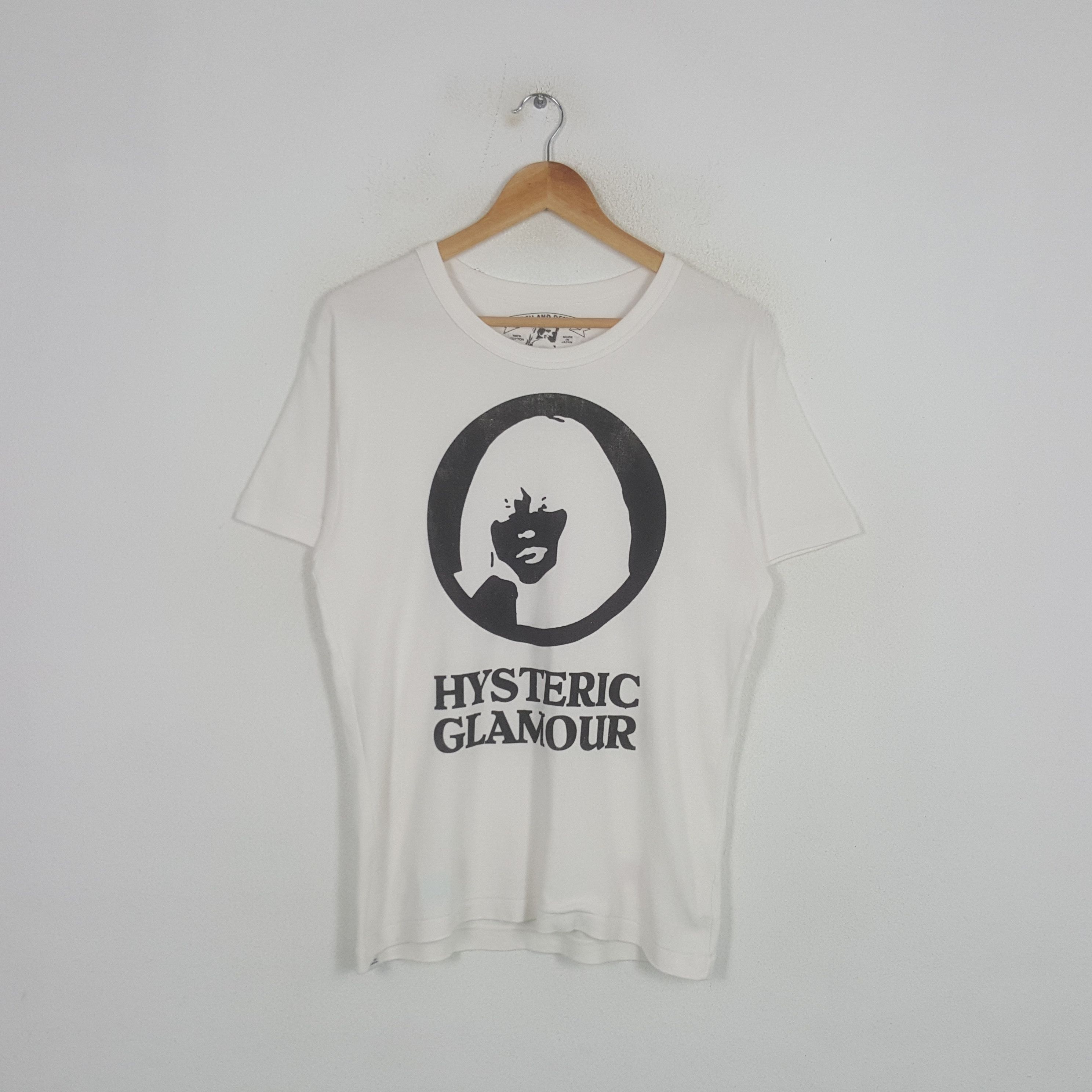 Hysteric Glamour Vintage Hysteric Glamour Japanese Brand Custom Art Tshirt Size US M / EU 48-50 / 2 - 1 Thumbnail
