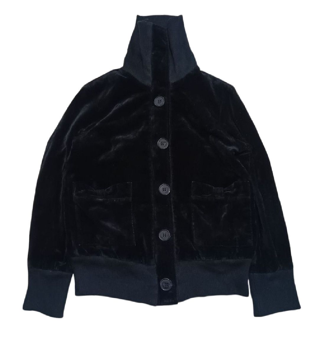 If Six Was Nine × Japanese Brand × Le Grande Bleu (L.G.B.) Saburoku-Japanese Velvet Jacket ifsixwasnine lgb Style Size US M / EU 48-50 / 2 - 2 Thumbnail