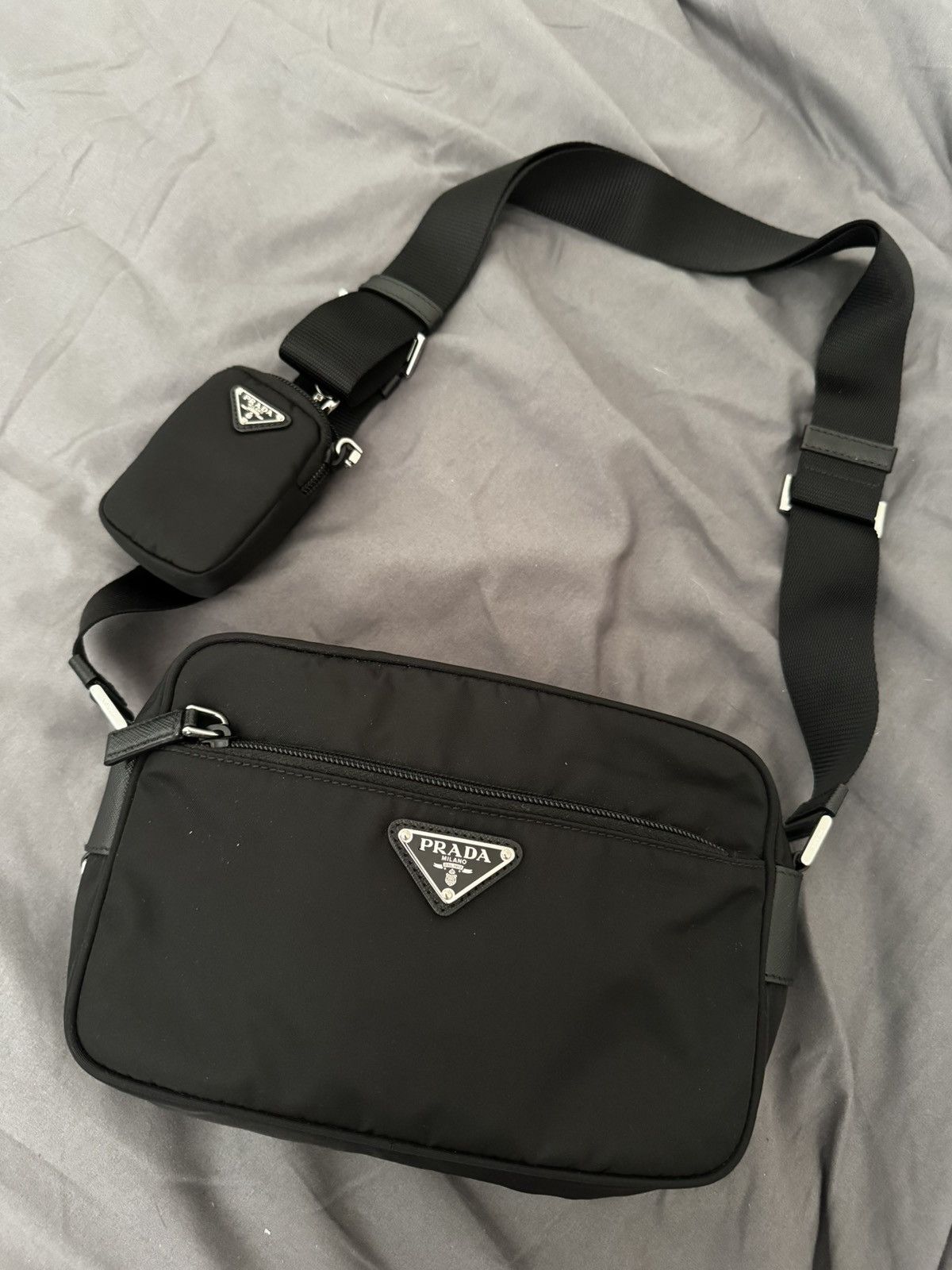 Prada Prada Re-nylon shoulder bag Size ONE SIZE - 2 Thumbnail