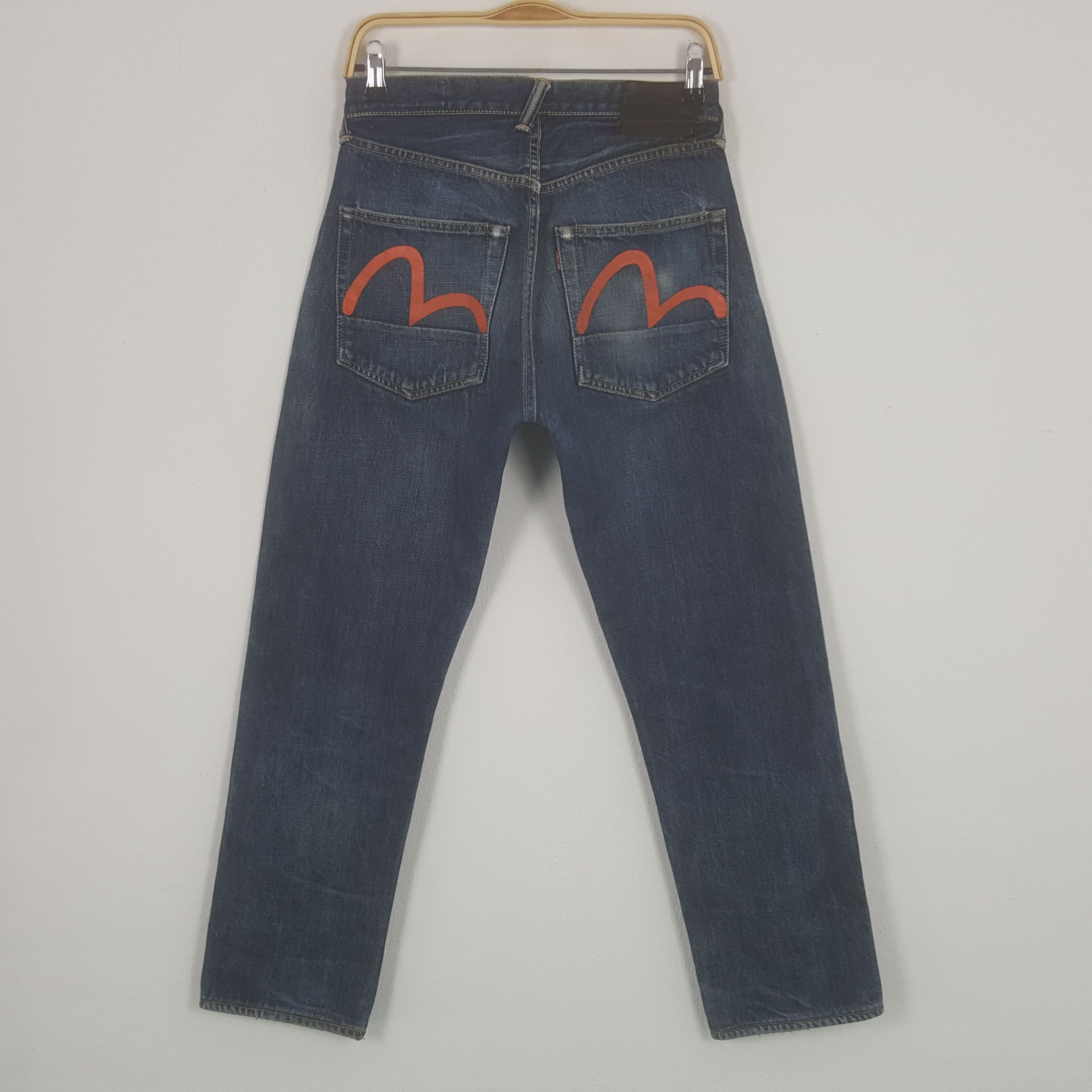 Evisu Vintage Evisu Yamane Selvedge Custom Art Rare Denim Jeans Size US 27 - 4 Thumbnail