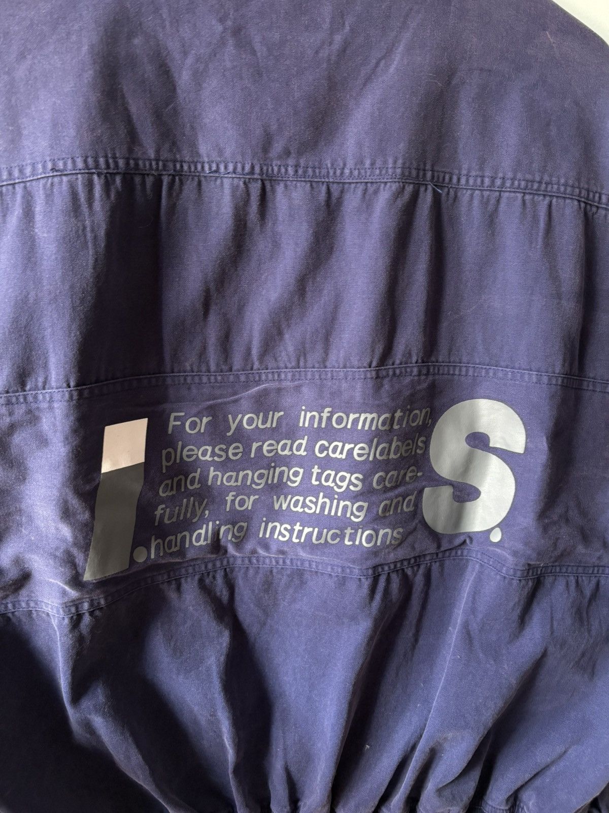 Issey Miyake Vintage Issey Miyake Care Label Bomber Jacket Size US L / EU 52-54 / 3 - 5 Thumbnail