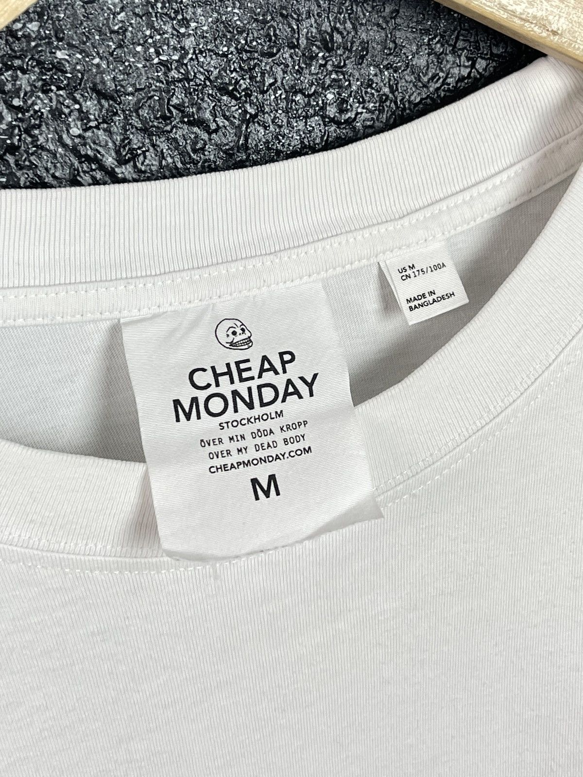 Cheap Monday Cheap Monday Big Logo White T-Shirt Men’s Size M Size US M / EU 48-50 / 2 - 9 Thumbnail
