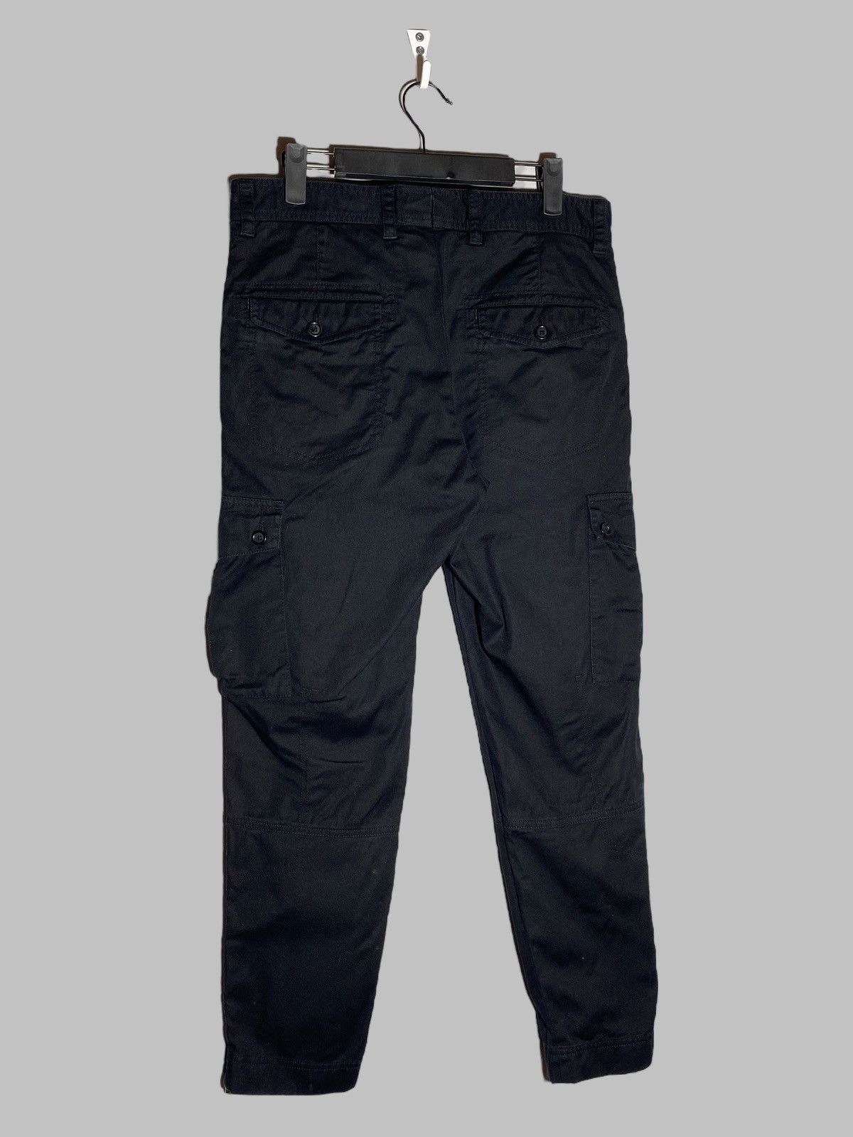 Dolce & Gabbana Dolce & Gabbana Jeans Black Cotton Skinny Cargo Denim Size US 32 / EU 48 - 2 Thumbnail