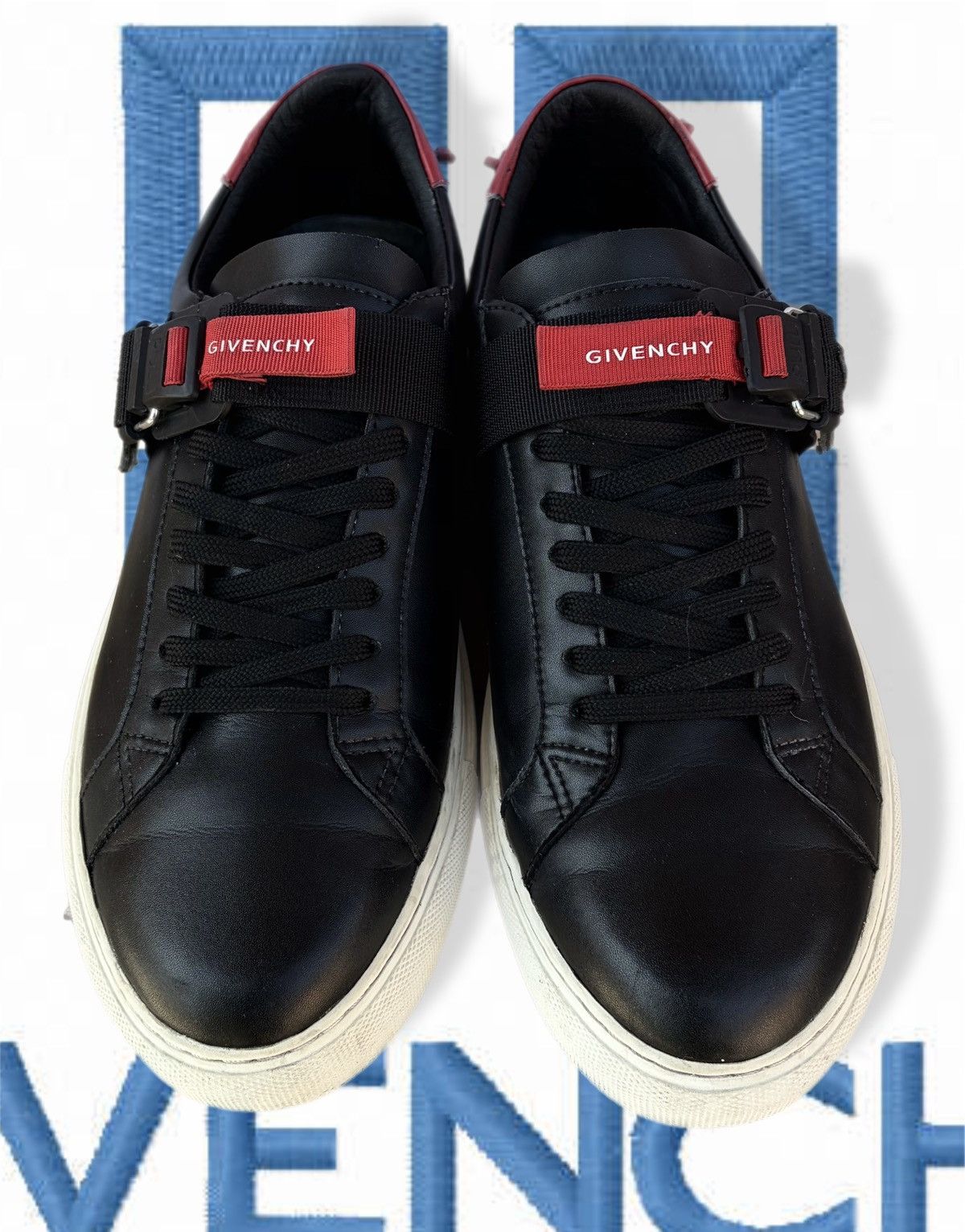 Givenchy Givenchy Urban Street Strap Low Top Leather Sneakers Men's Size US 11 / EU 44 - 5 Thumbnail