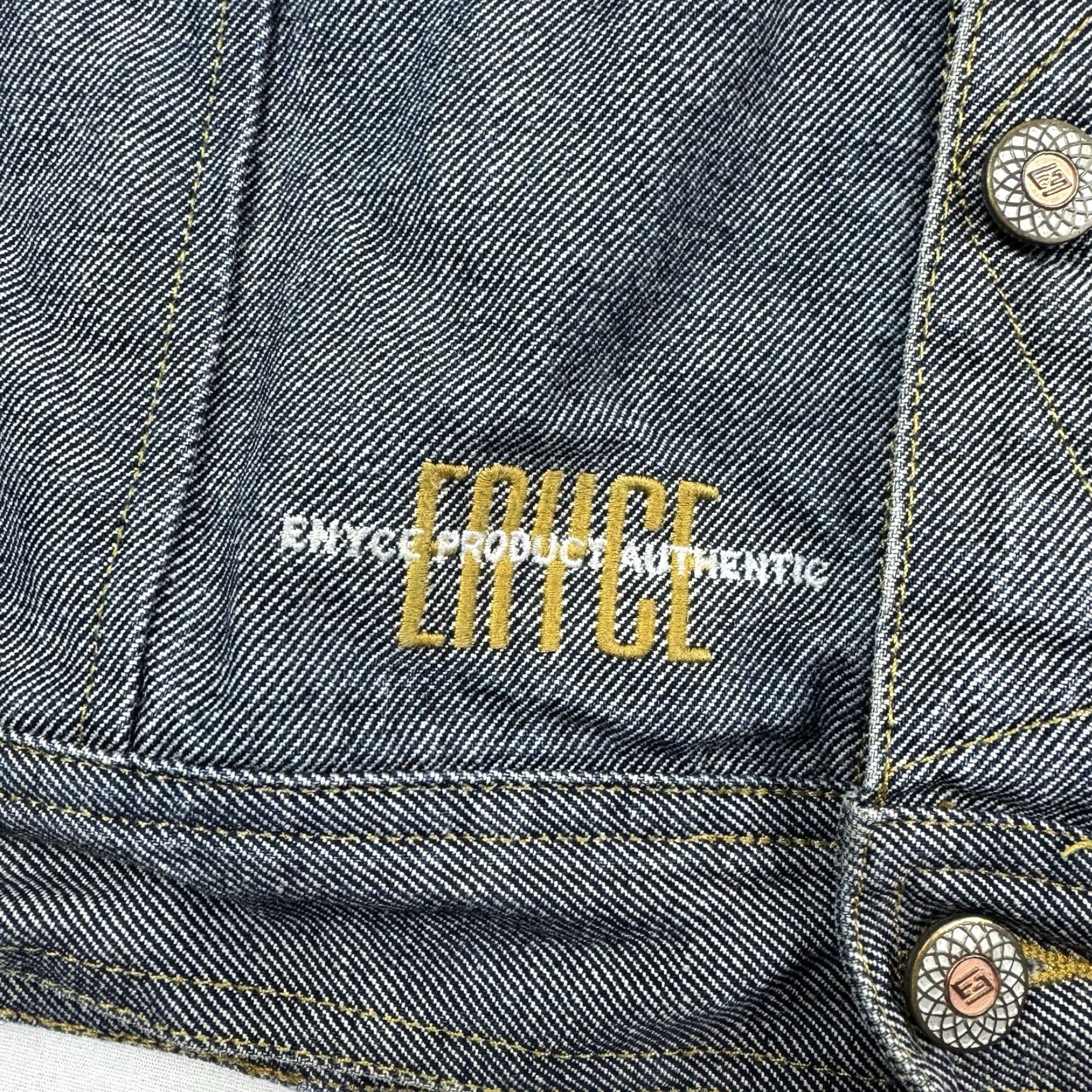 Enyce Vintage Enyce Denim Jacket Adult 2XL Blue Baggy Hip Hop Hipster Y2K 90s Chore Size US XXL / EU 58 / 5 - 2 Thumbnail