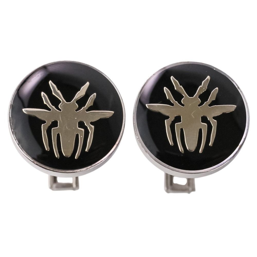 Dior Dior Dior Homme AG925 Bee Silver Cufflinks Precious Metal Cufflinks DUTY FREE for USA Size ONE SIZE - 1 Thumbnail