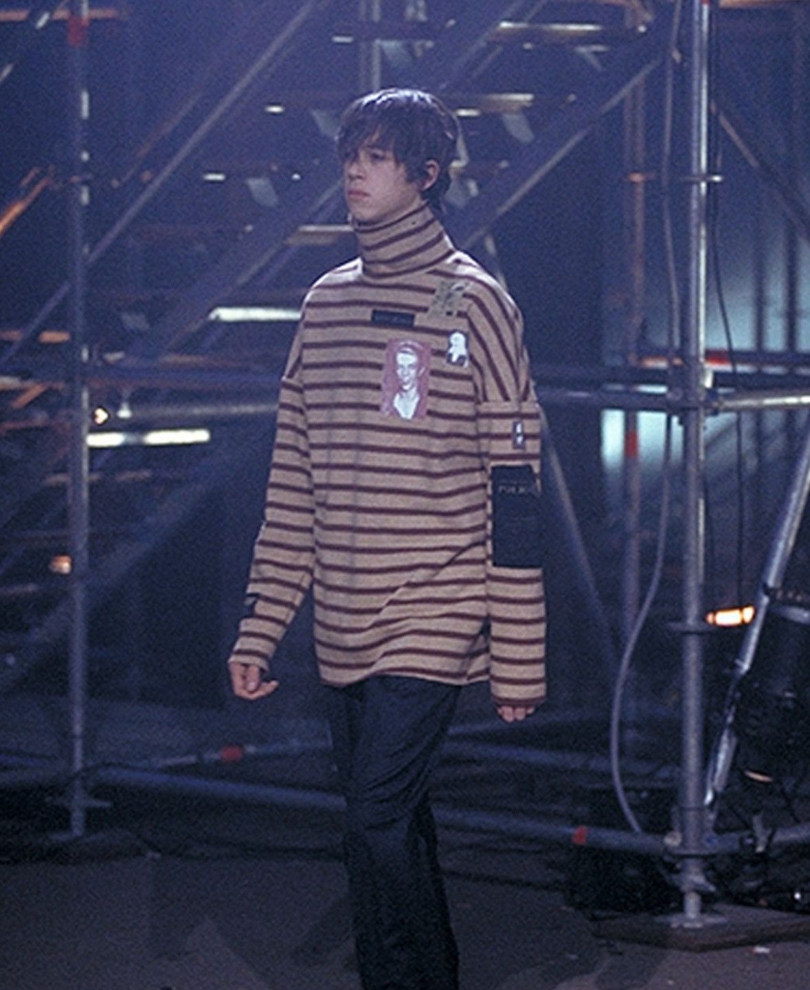 Raf Simons AW2001-2002 Raf Simons Riot Riot Riot Tan Runway Turtleneck Size US XL / EU 56 / 4 - 15 Thumbnail