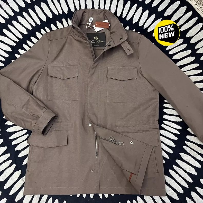 Loro Piana Loro Piana Brown Grey Traveller Jacket - dmc Size US L / EU 52-54 / 3 - 1 Thumbnail