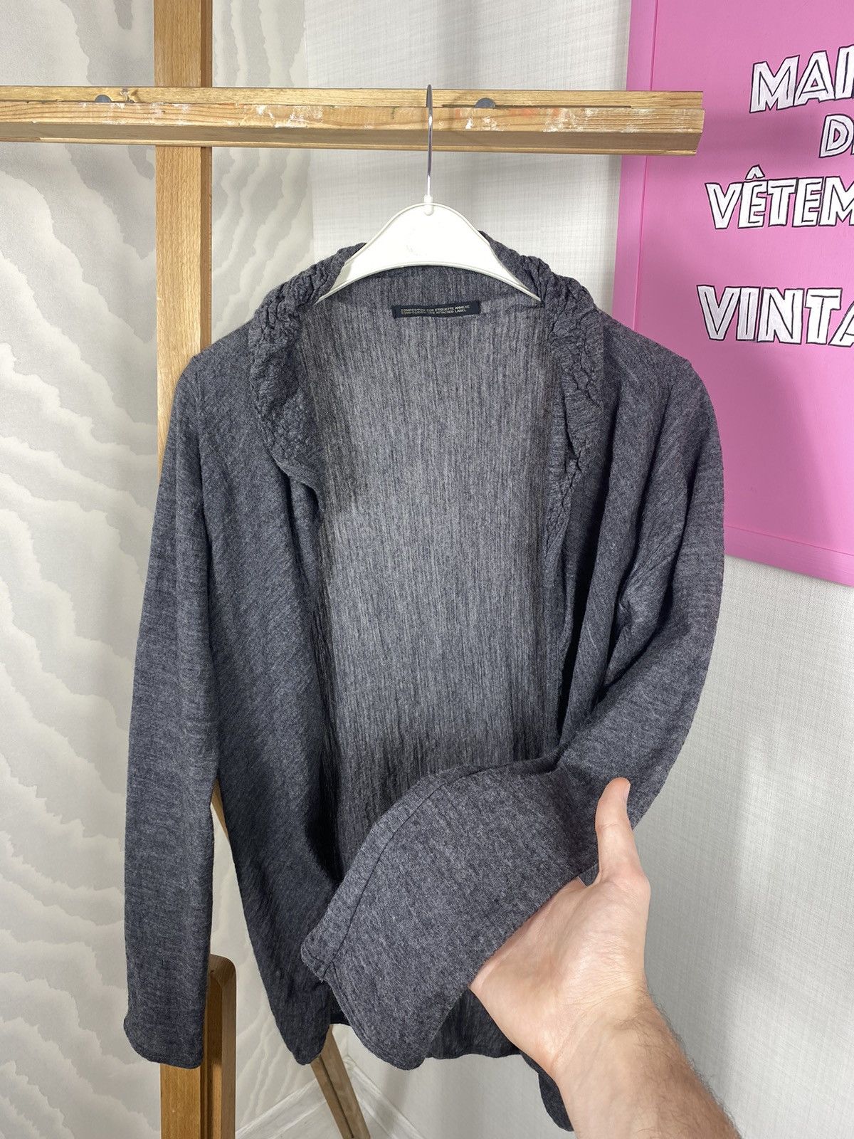 Vintage Yohji Yamamoto Y`s Cardigan Size M / US 6-8 / IT 42-44 - 9 Thumbnail