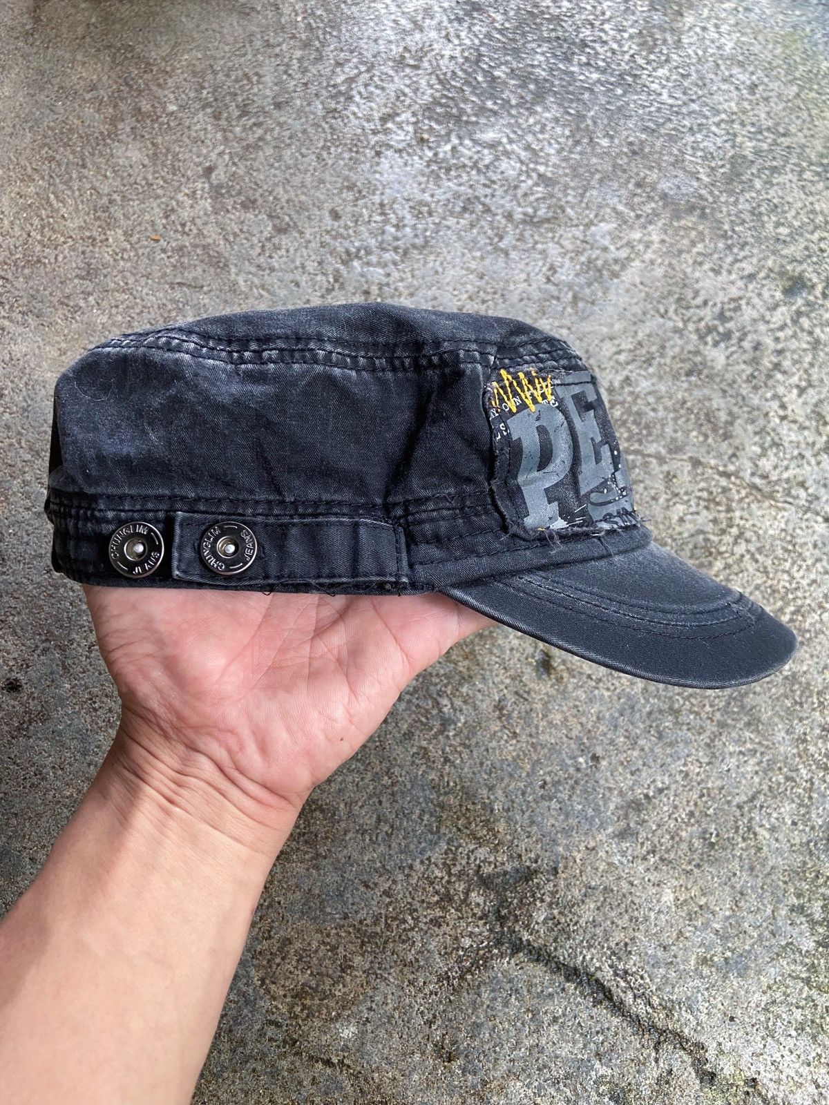 Japanese Brand PEACE COMMANDO DISTRESSED CAPS Size ONE SIZE - 6 Thumbnail