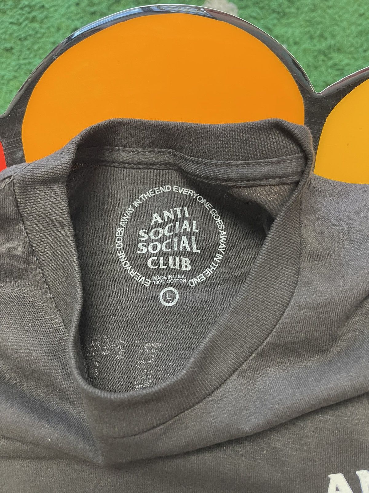 Anti Social Social Club Anti Social Social Club Classic Black/ White T-shirt Size US L / EU 52-54 / 3 - 4 Thumbnail