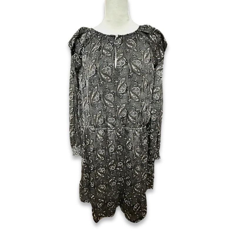 Other MNG Mini Chiffon Dress Long Sleeves Paisley Multi 16 NWT Size XXL / US 16-18 / IT 52-54 - 3 Thumbnail