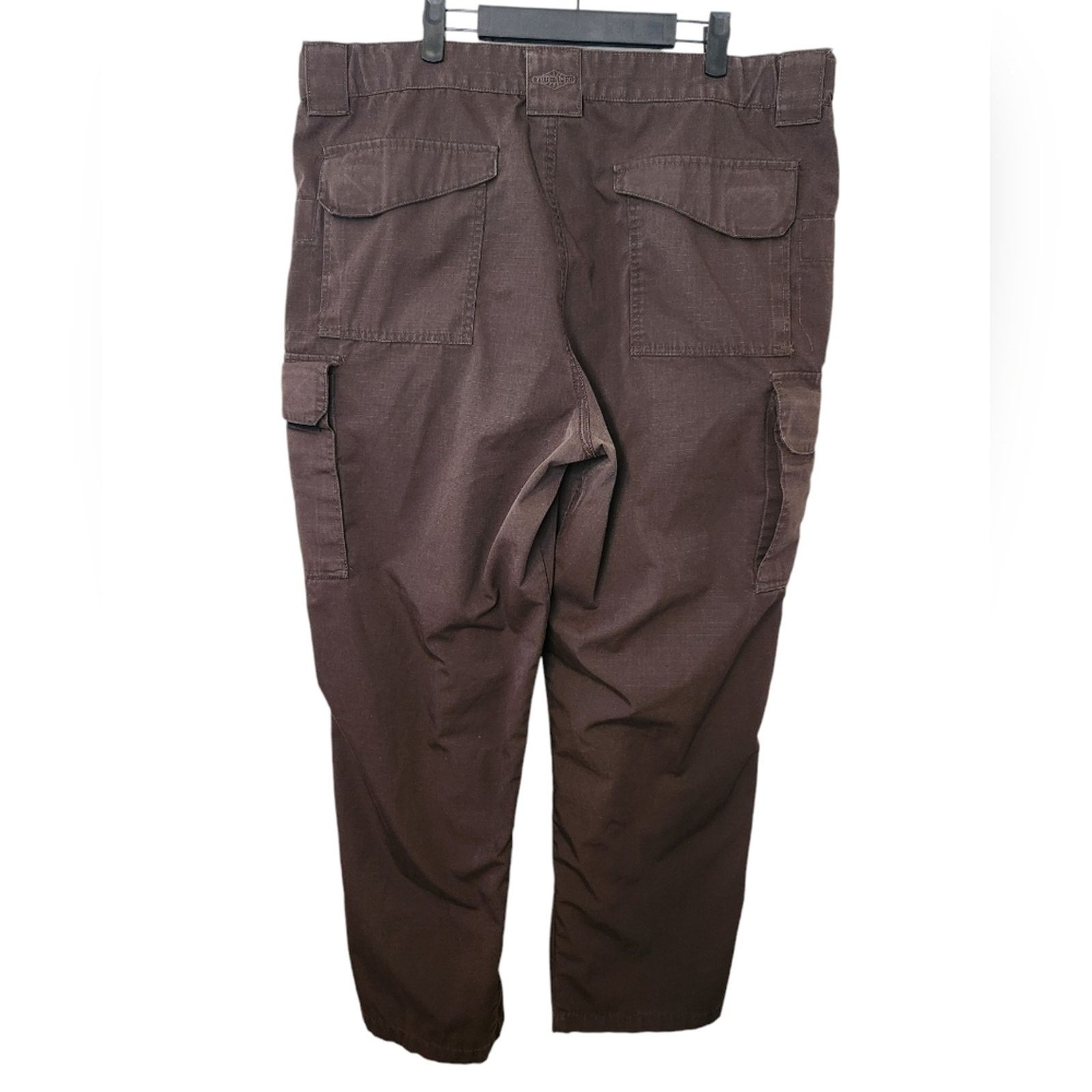Tru-Spec Tru Spec Mens Utility tactical rip stop Pants brown 42/32 Size US 42 / EU 58 - 2 Thumbnail